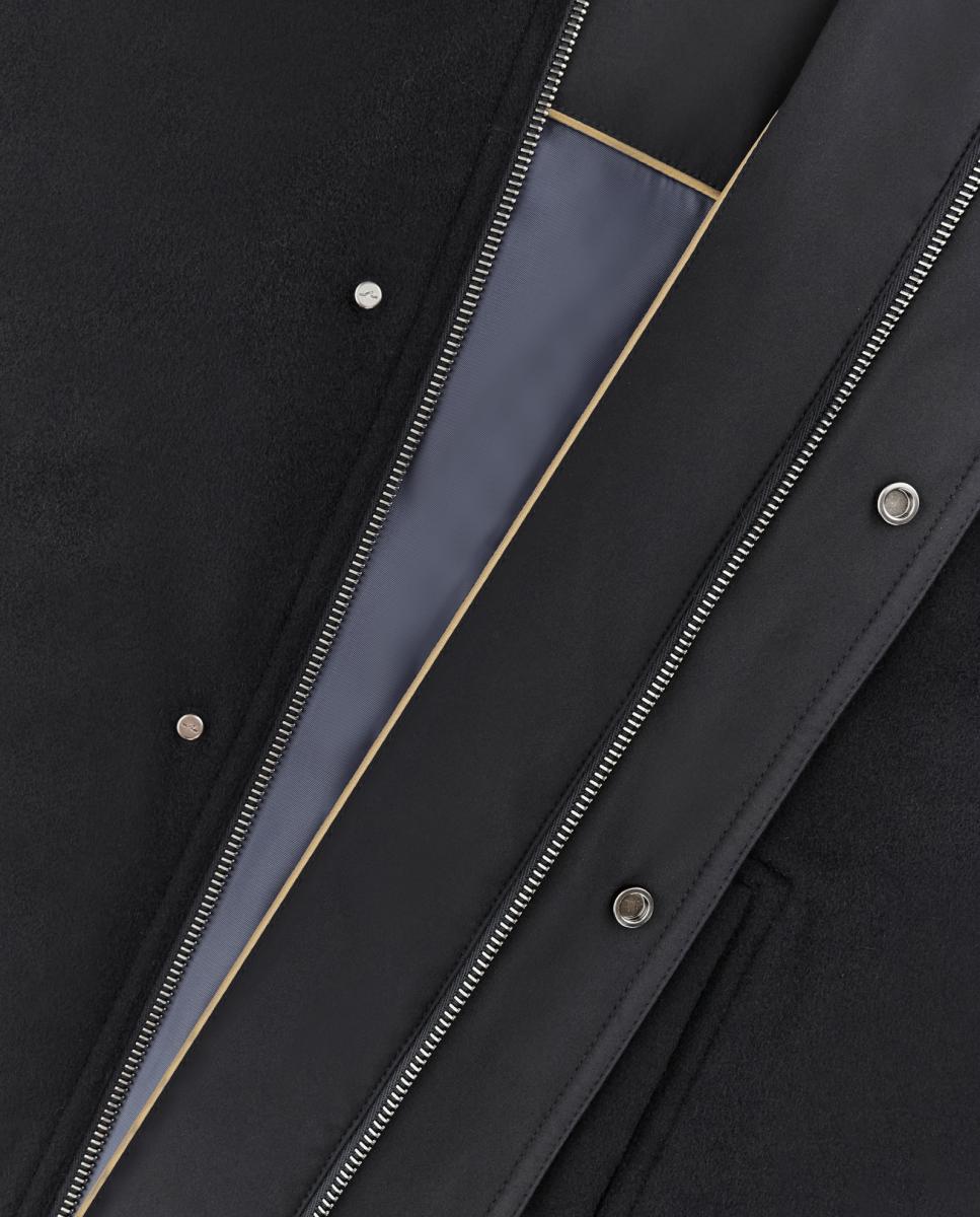 Imagen 6 de Cazadora bomber de hombre Paolo en cashmere - Paul & Shark - Azul marino Azul marino