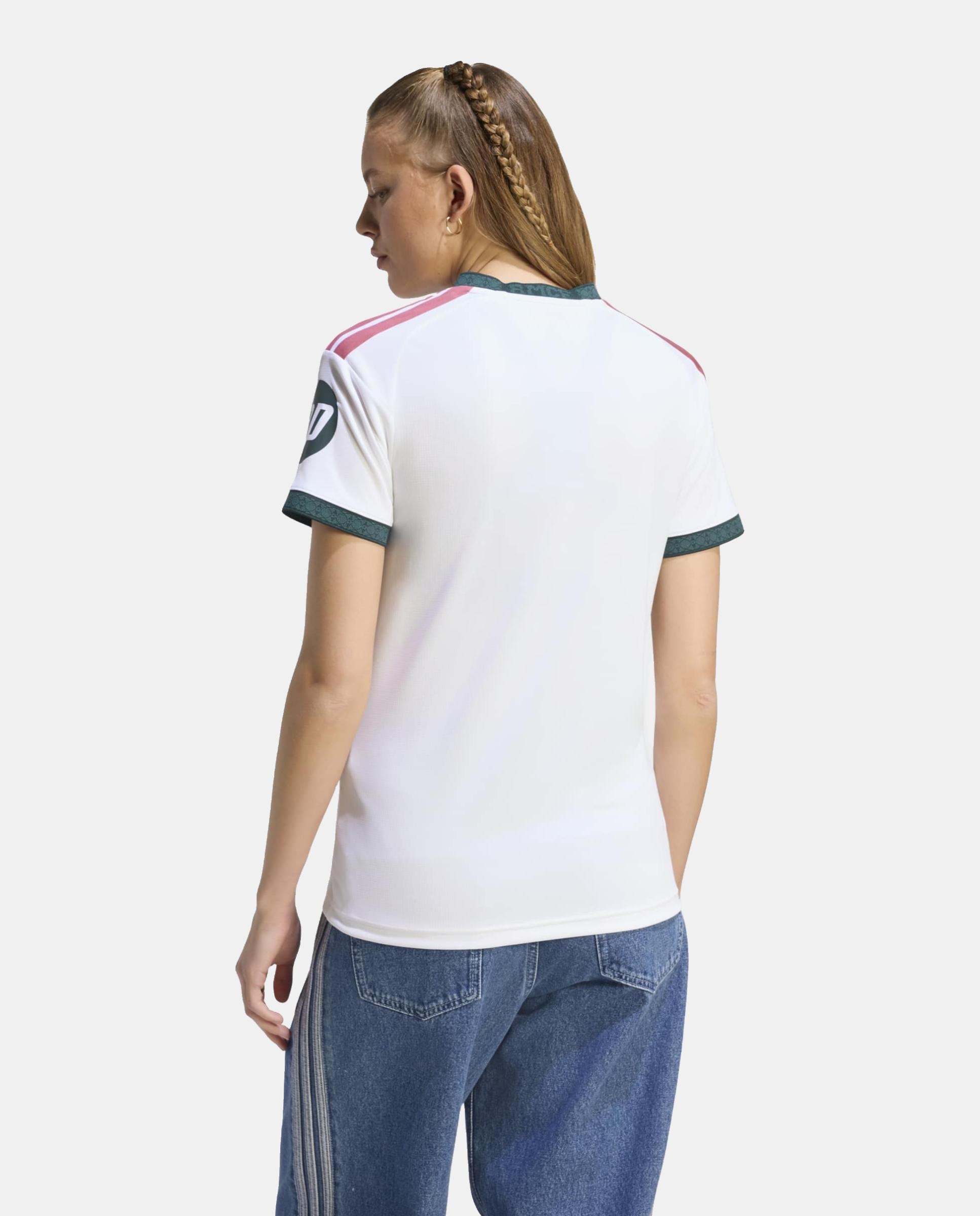 T-shirt de Mulher 1.º Equipamento Real Madrid CF 2026-2027 Branco-2