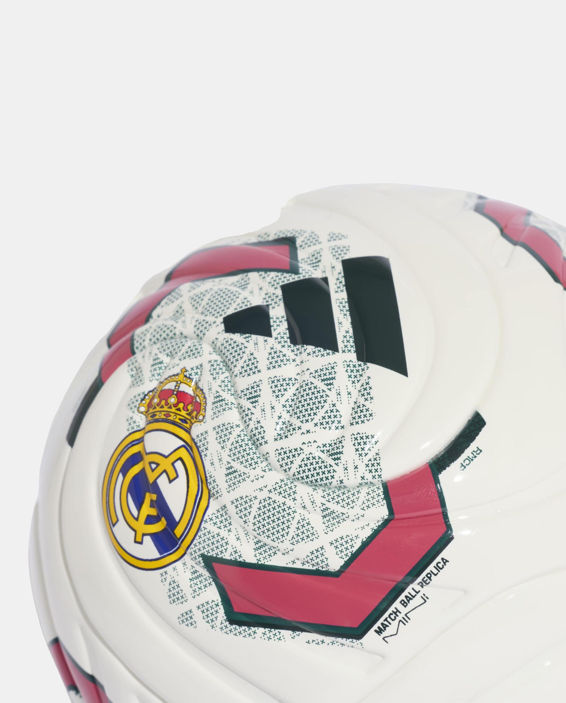 Mini Bola de Futebol Real Madrid Home 2026/2027 Branco / Verde-3