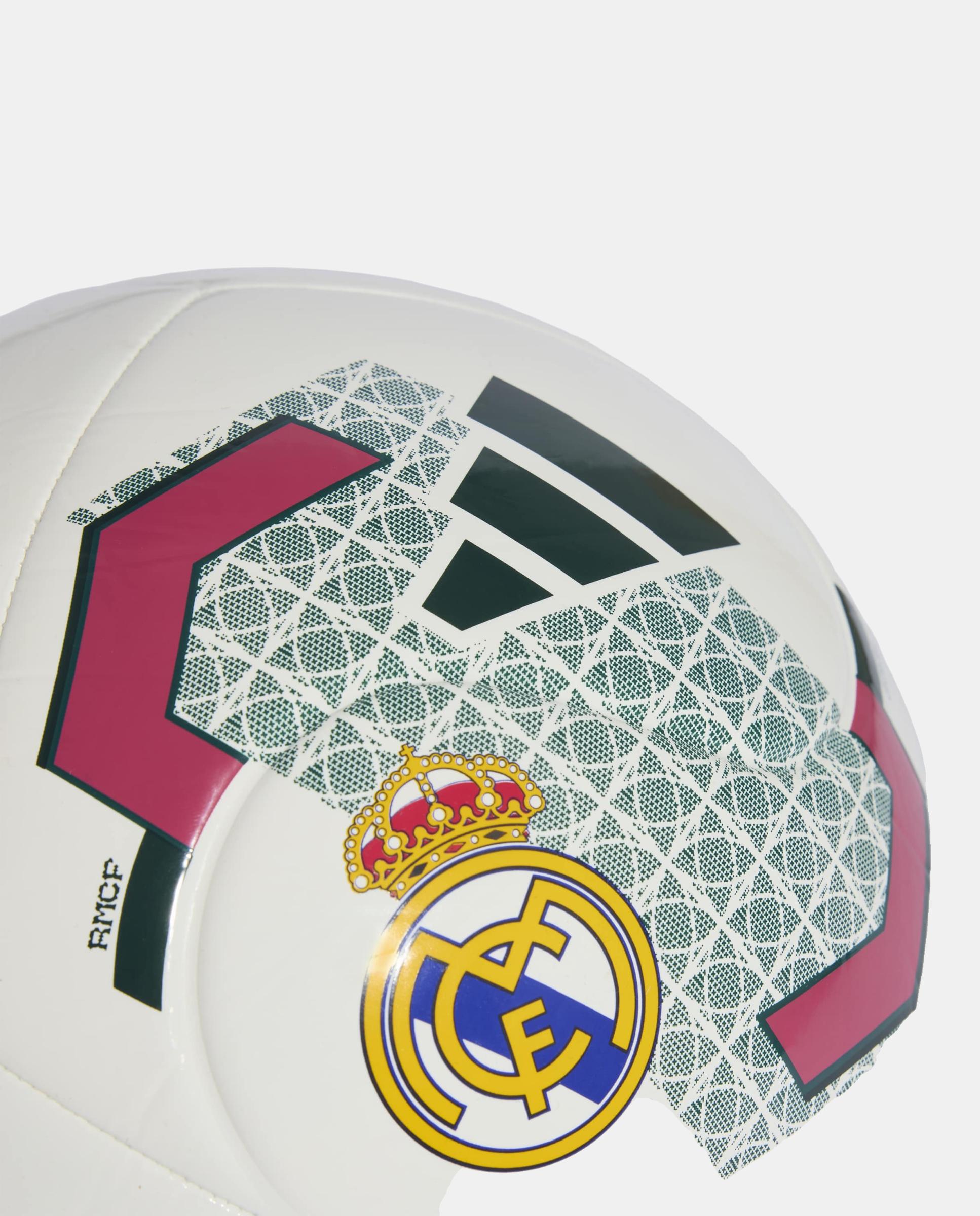 Mini Bola de Futebol Real Madrid Home 2026/2027 Branco / Verde-7
