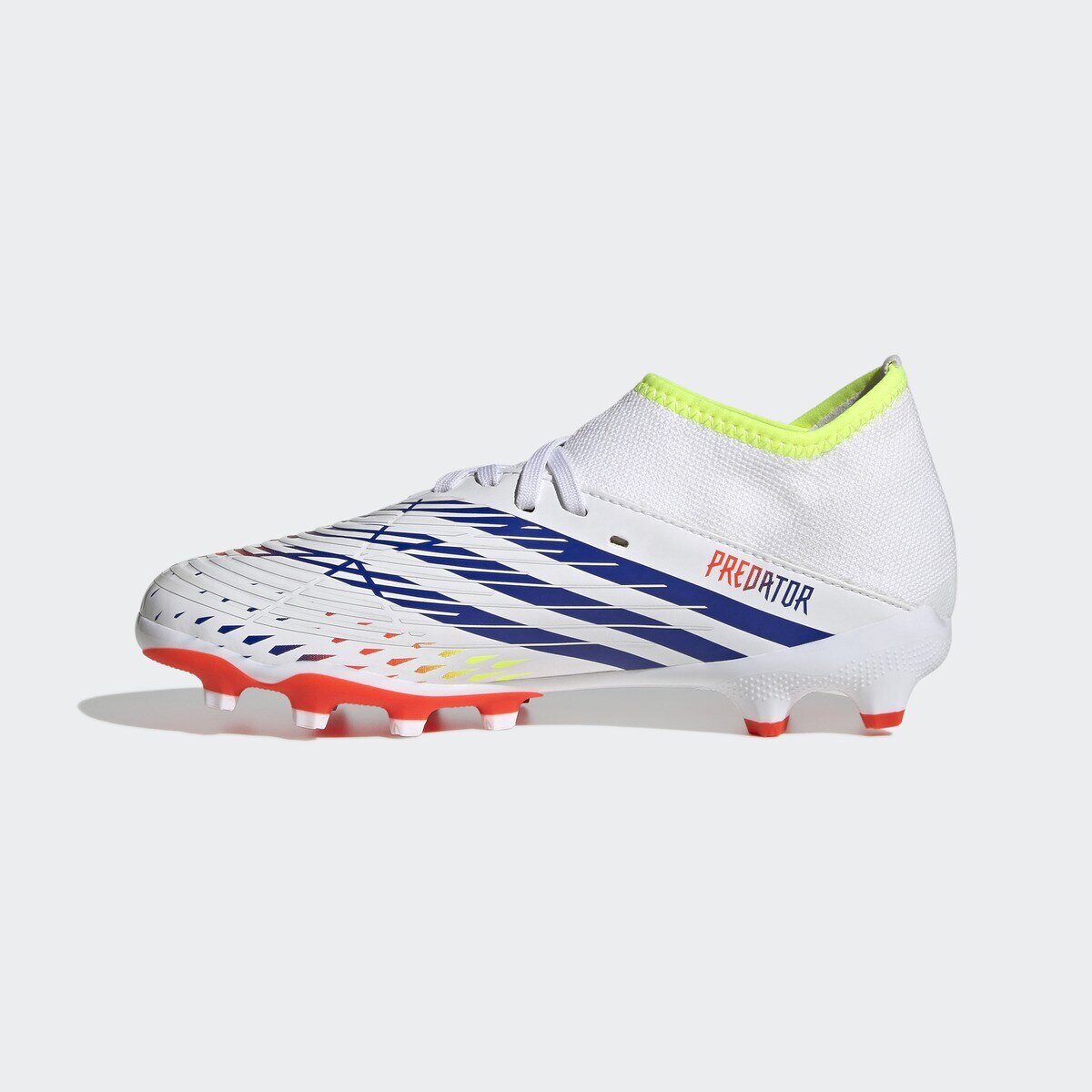 Chuteiras de futebol de criança Predator Edge.3 MG adidas Branco / Multicolor-4