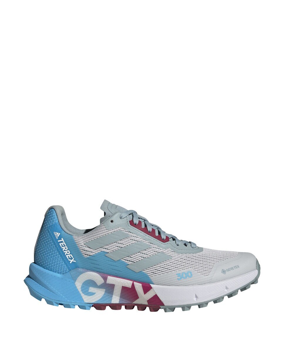 Sapatilhas de Running de Mulher Terrex Agravic Flow 2 Gtx W Cinzento-claro-1
