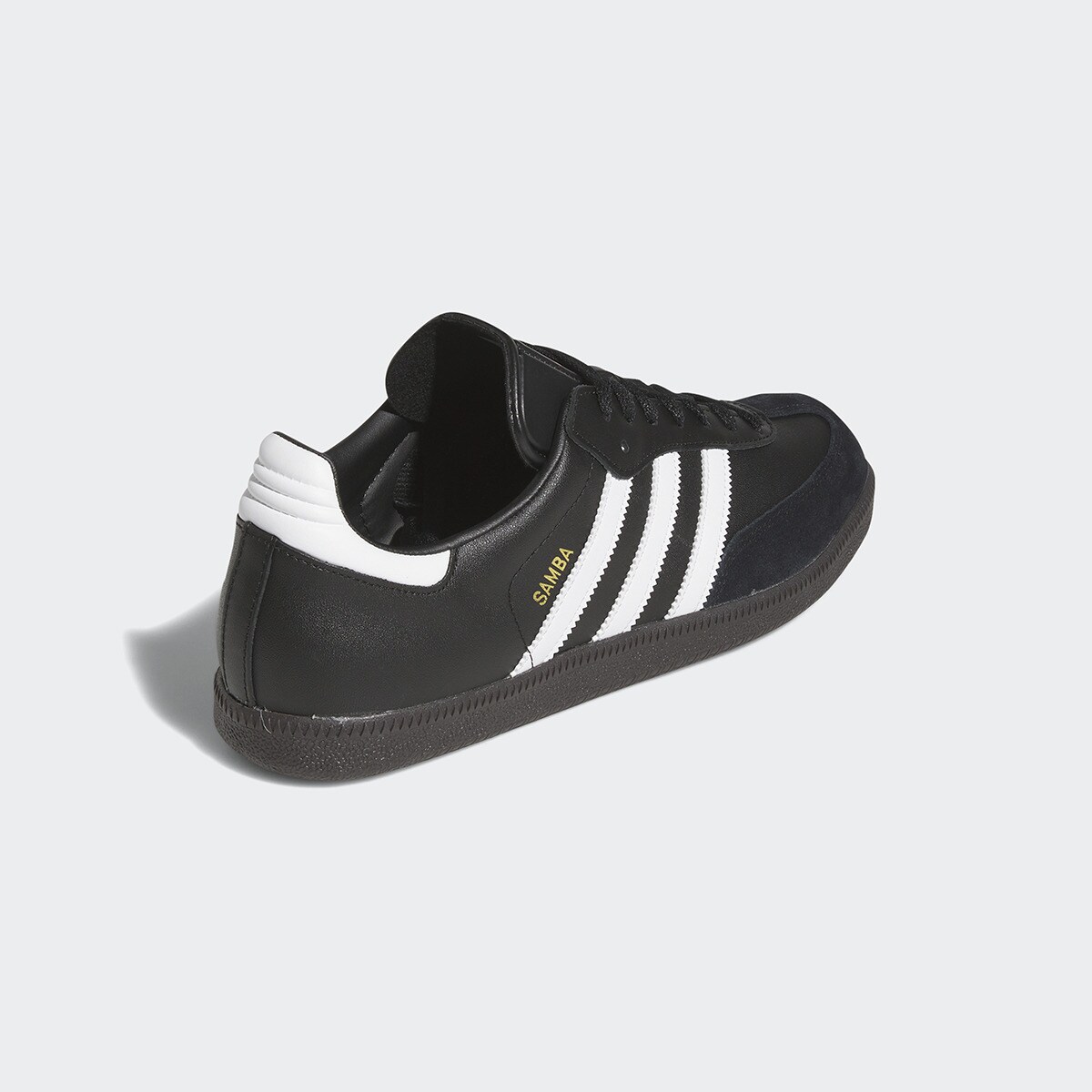 Sapatilhas Casual Unissexo Samba Leather Originals Preto-5