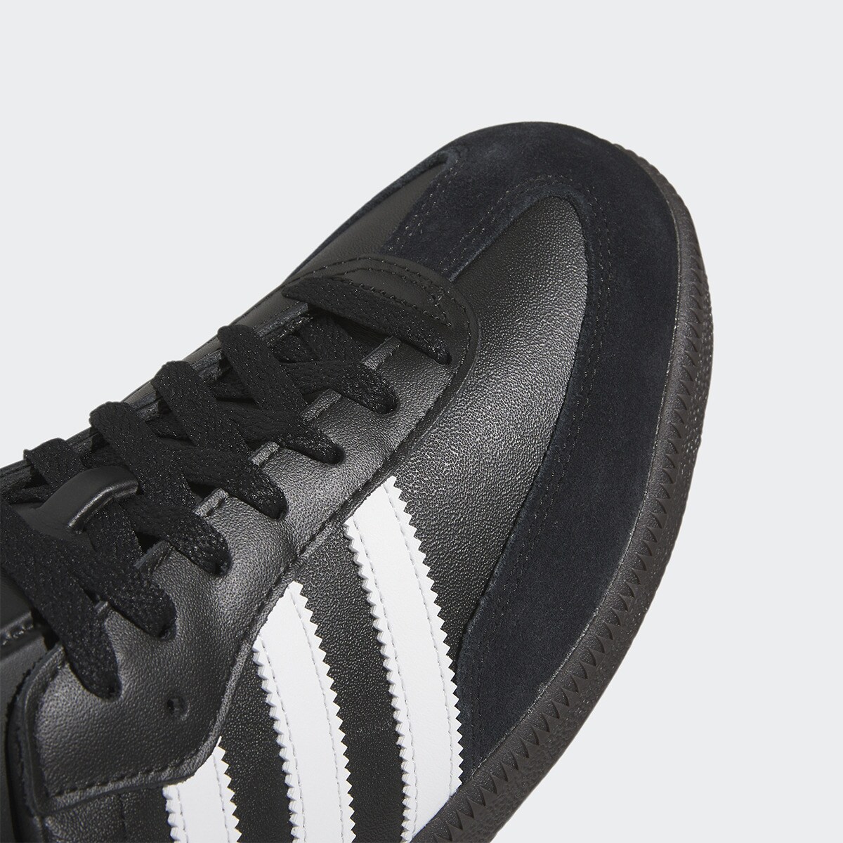 Sapatilhas Casual Unissexo Samba Leather Originals Preto-8