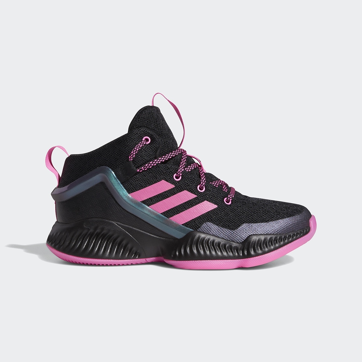 Sapatilhas de Basquetebol de Criança Lockdown Preto / Rosa-1