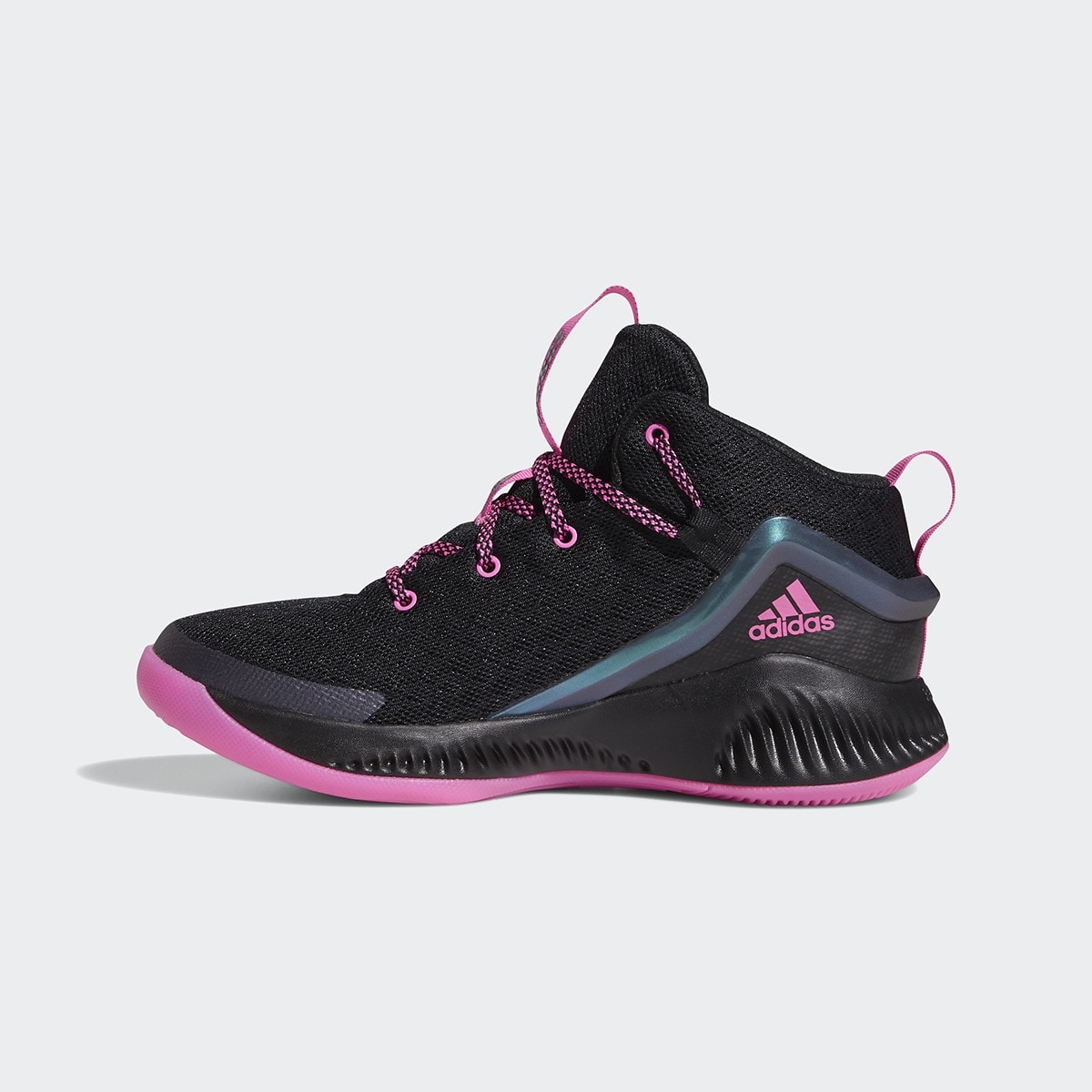 Sapatilhas de Basquetebol de Criança Lockdown Preto / Rosa-4