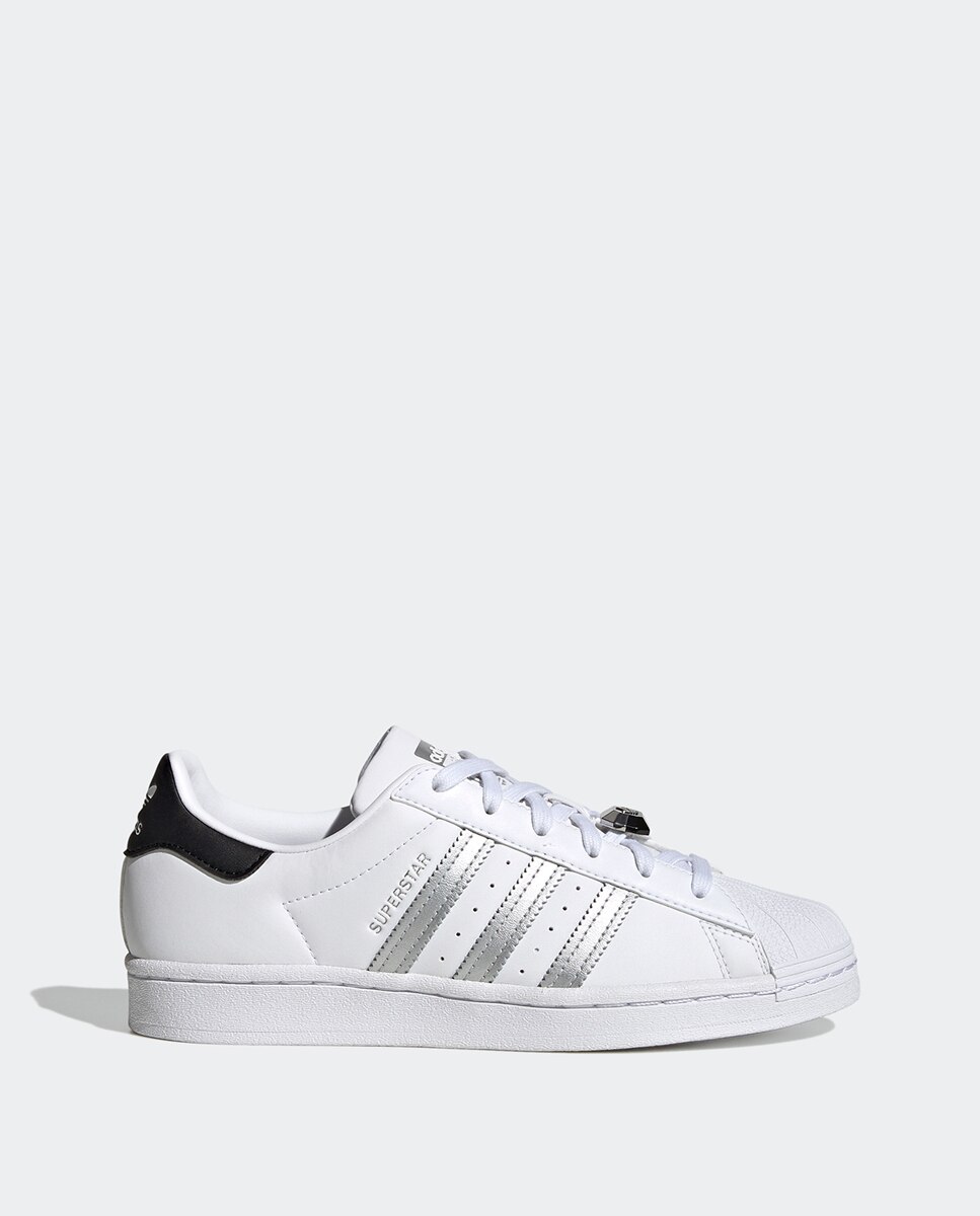 Sapatilhas casual de mulher Superstar Adidas Originals Branco / Cinzento-1