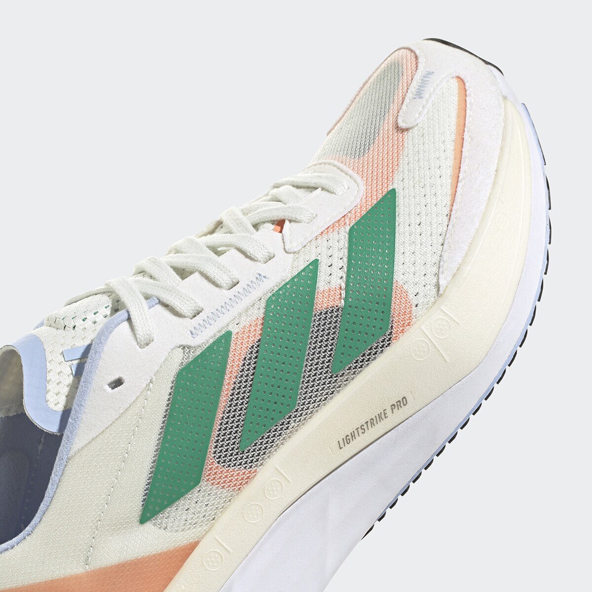 Sapatilhas de Running de Mulher Adizero Boston 11 Cinzento/Verde-7