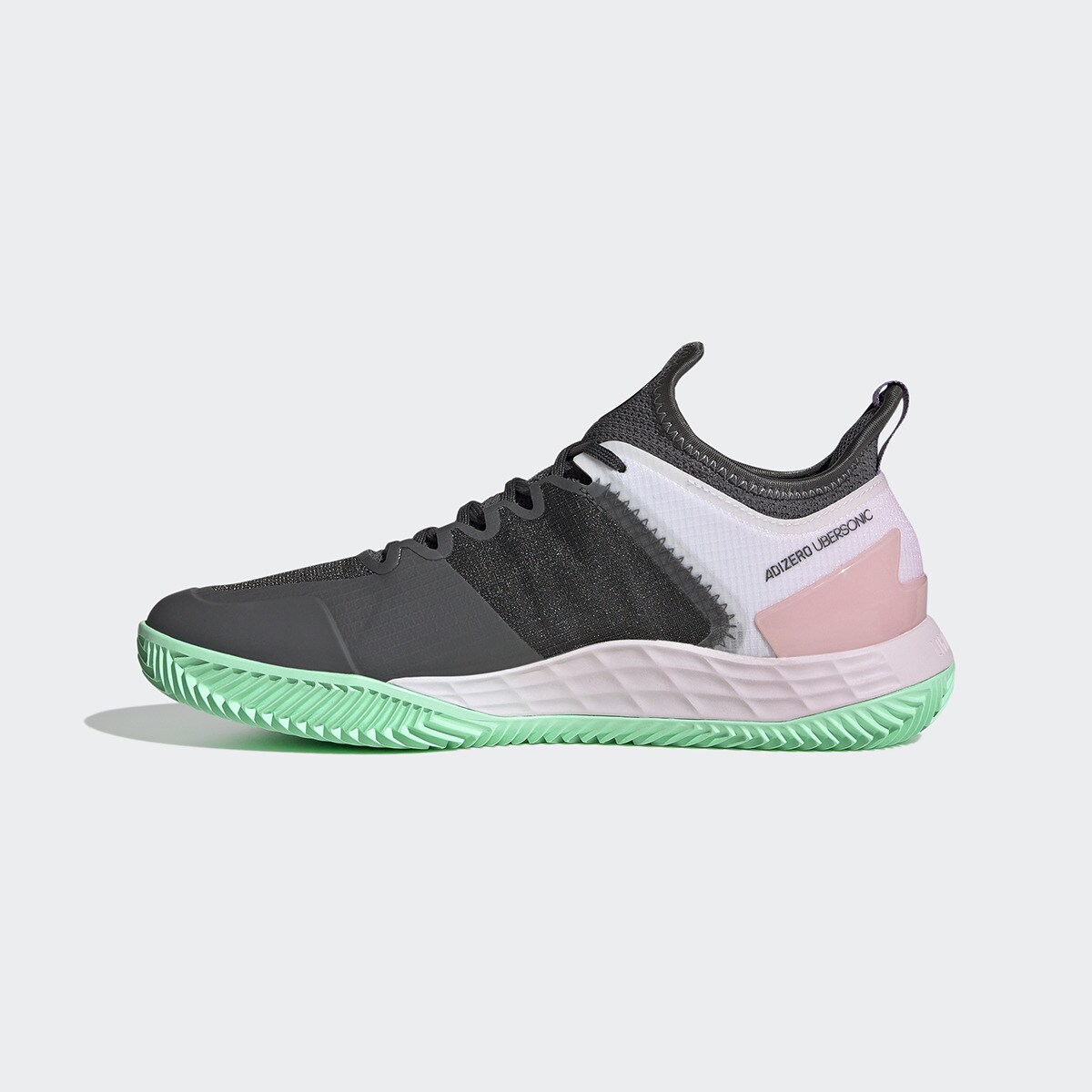 Sapatilhas de Ténis/Padel de Mulher Adizero Ubersonic 4 Clay Cinzento-escuro-4
