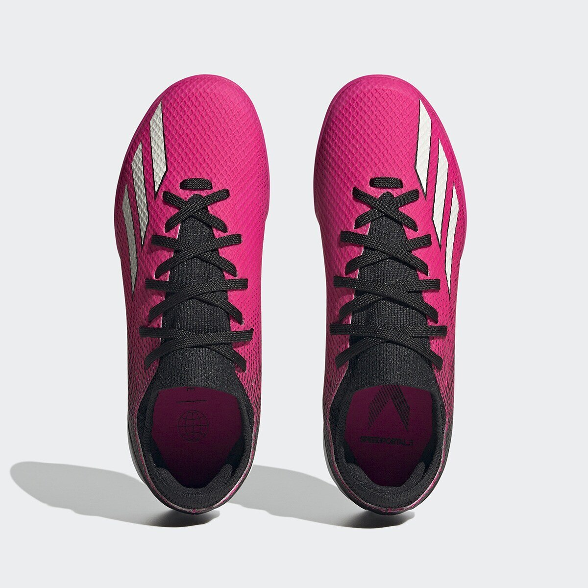 Sapatilhas de Futsal de Criança X Speedportal.3 IN Rosa / Preto-3