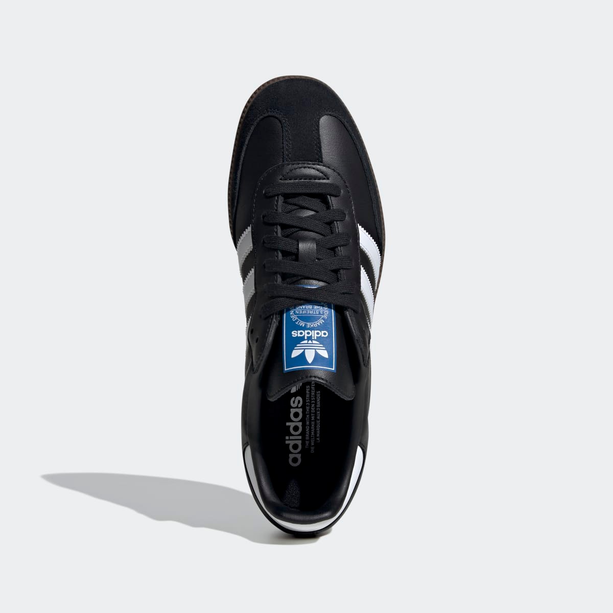 Sapatilhas Casual Unissexo Samba OG Originals Preto-3