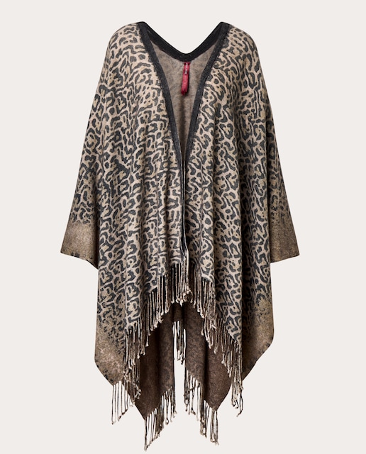 Imagen 0 de Capa de cashmere estampada