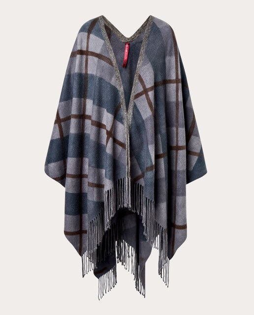 Imagen 0 de Capa de cashmere estampada