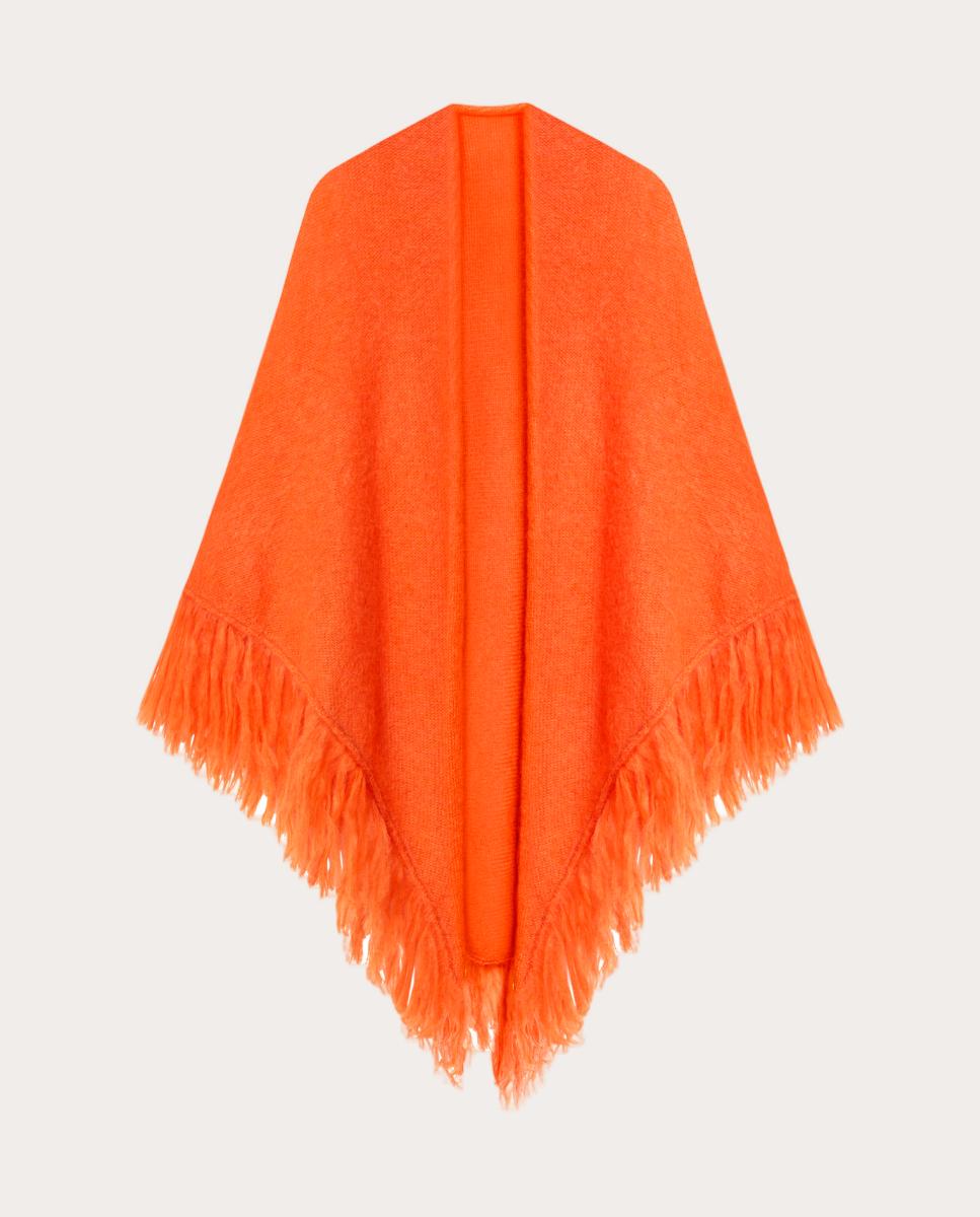 Imagen 0 de Chal de mohair Naranja