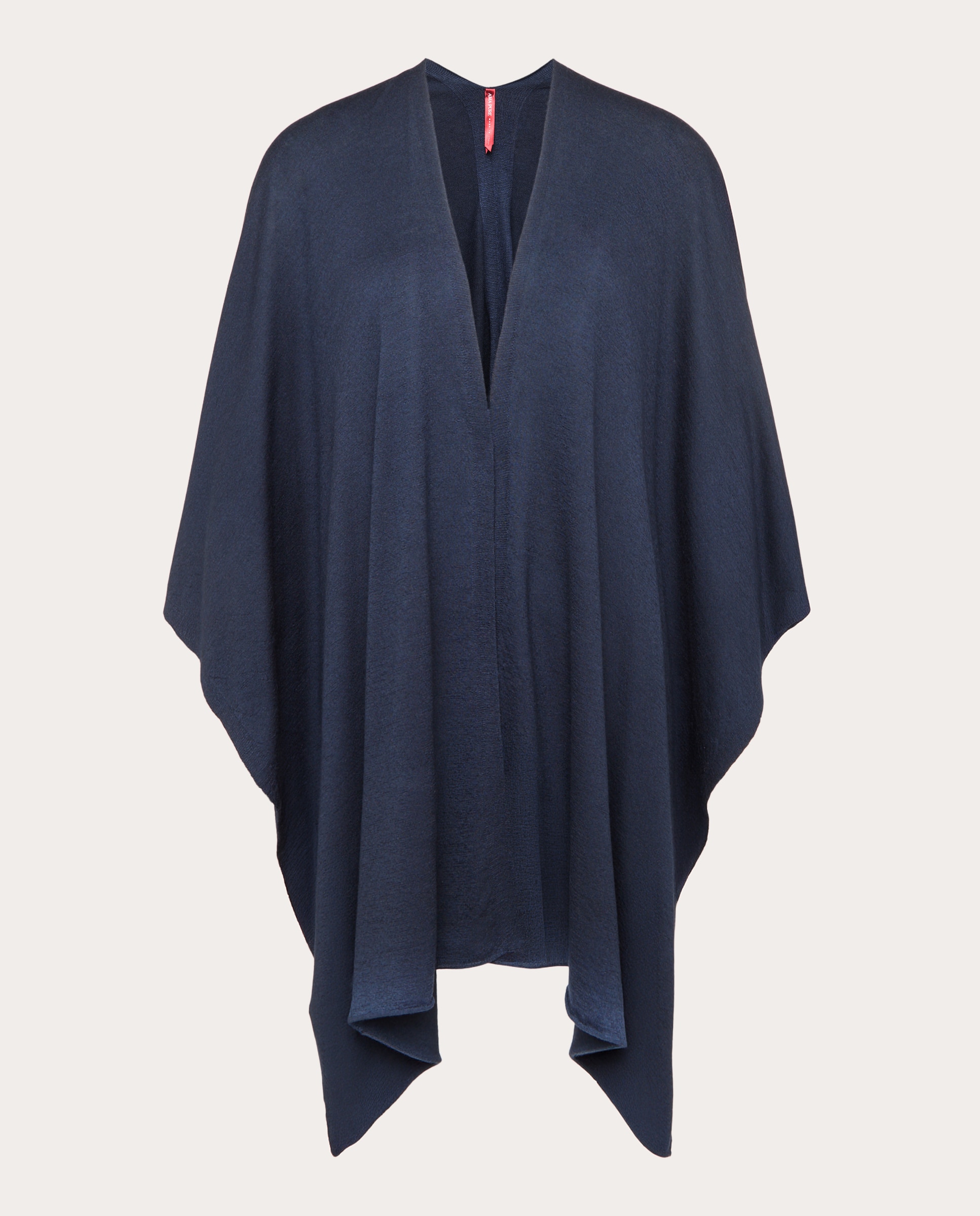 Imagen 0 de Capa de punto de cashmere Azul marino