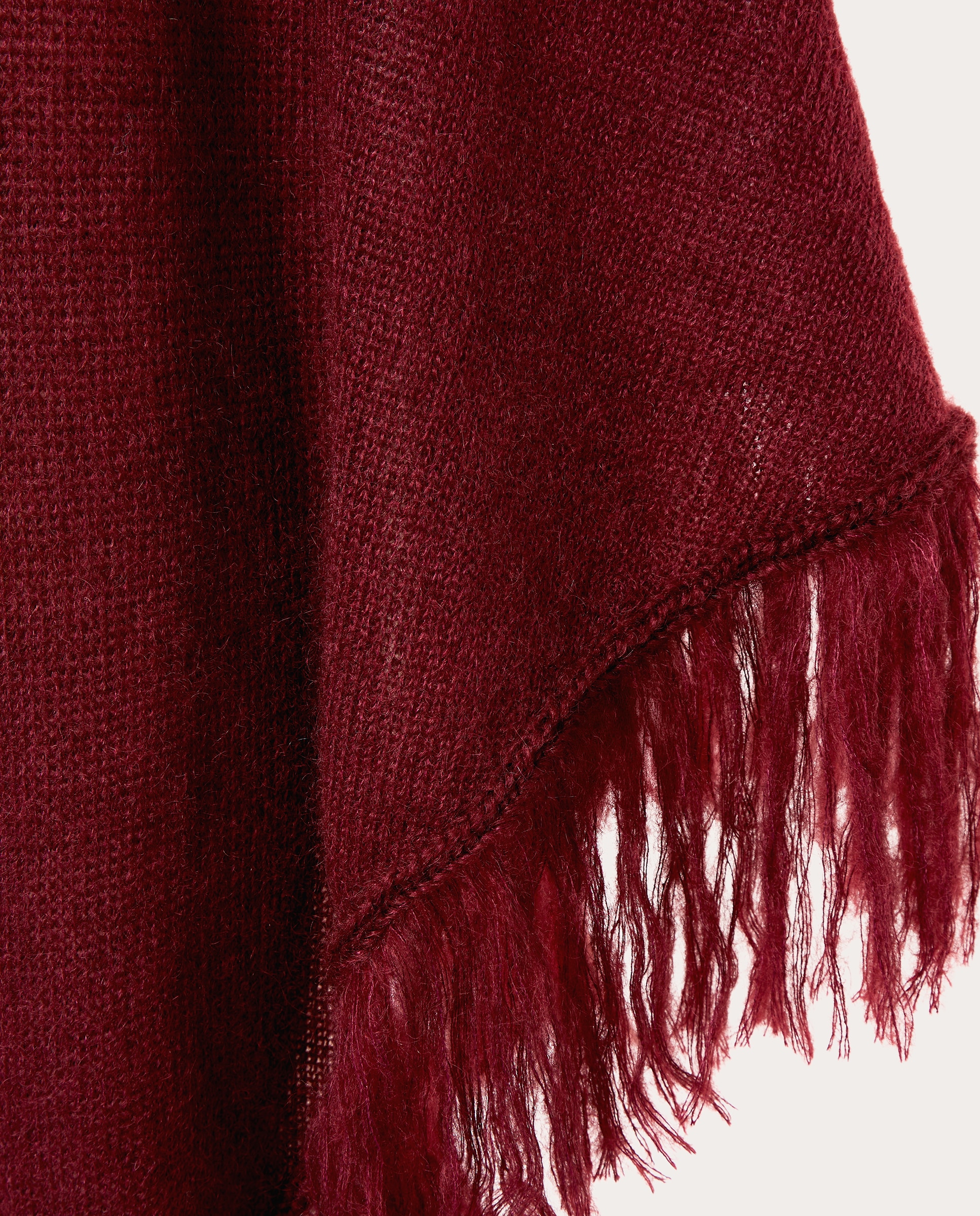 Imagen 3 de Chal de mohair - Granate Granate