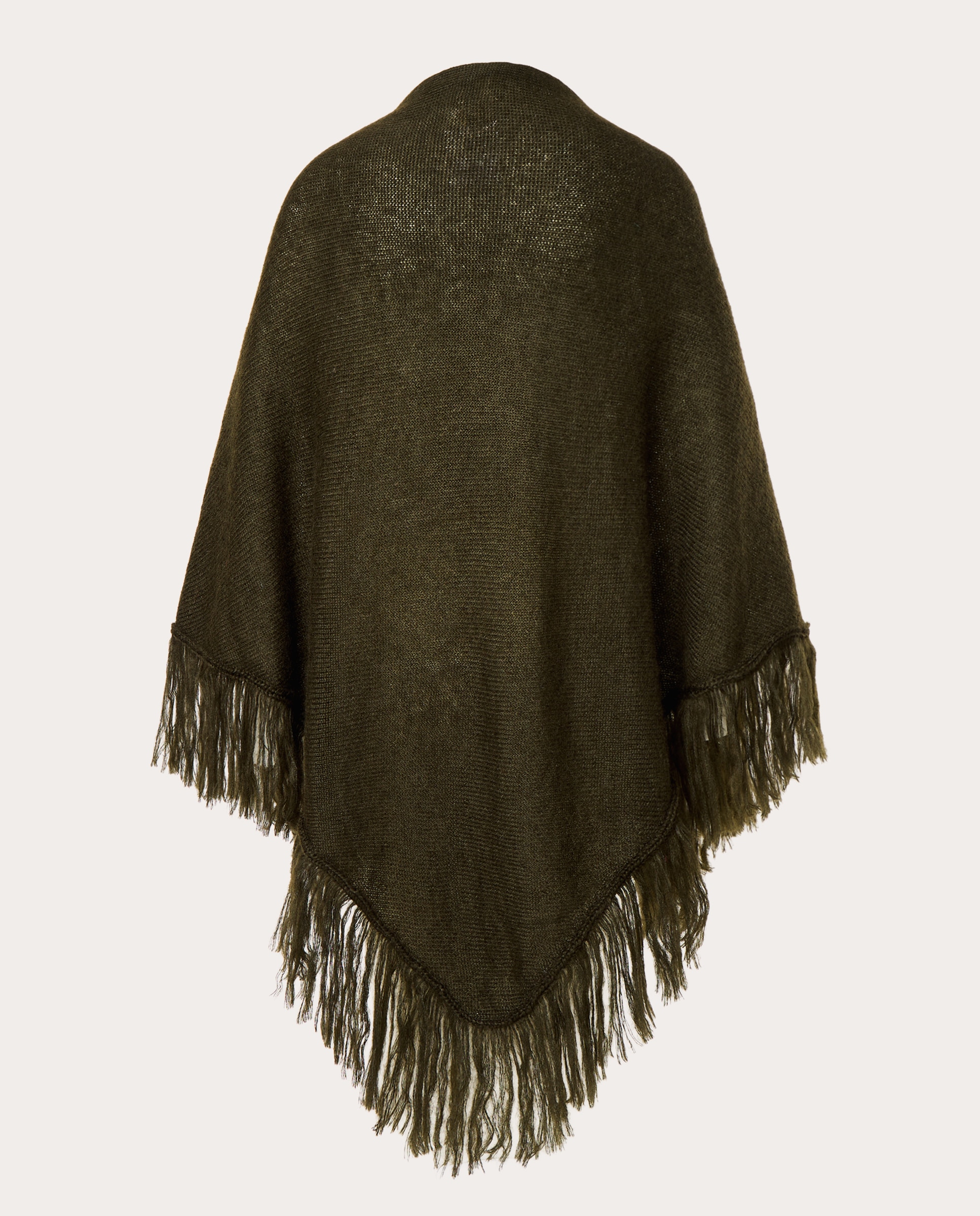 Imagen 2 de Chal de mohair - Verde militar Verde militar