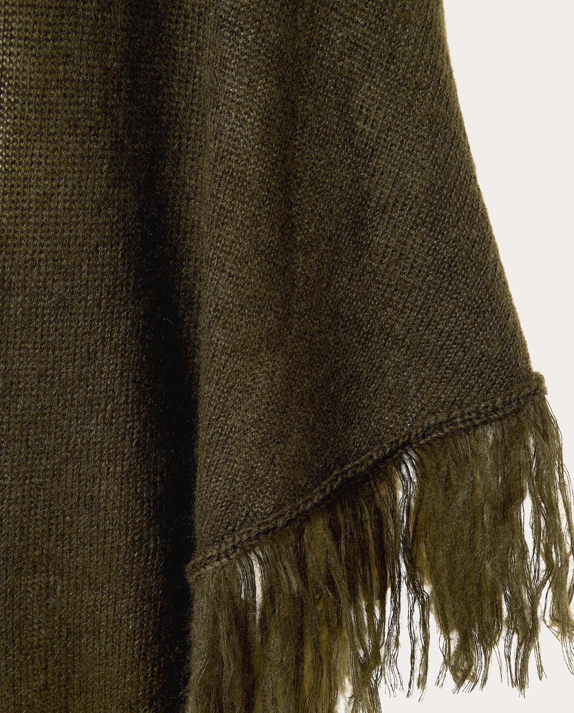 Imagen 3 de Chal de mohair - Verde militar Verde militar