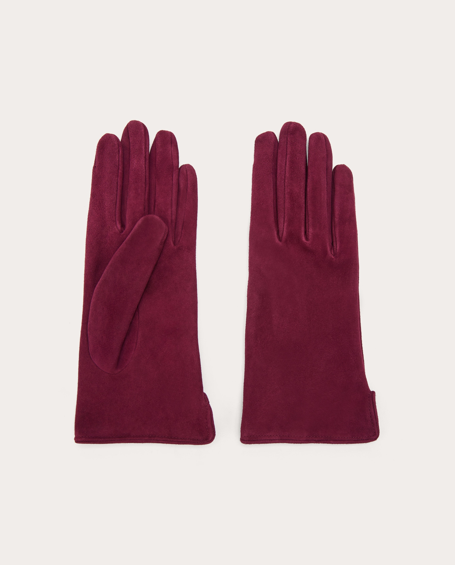 Imagen 0 de Guantes Suecia de piel Burdeos