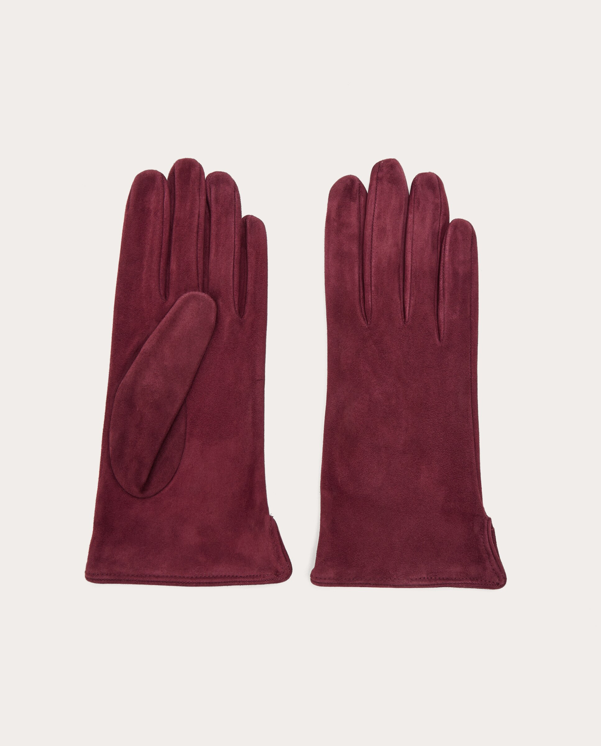 Imagen 0 de Guantes Suecia de piel Granate