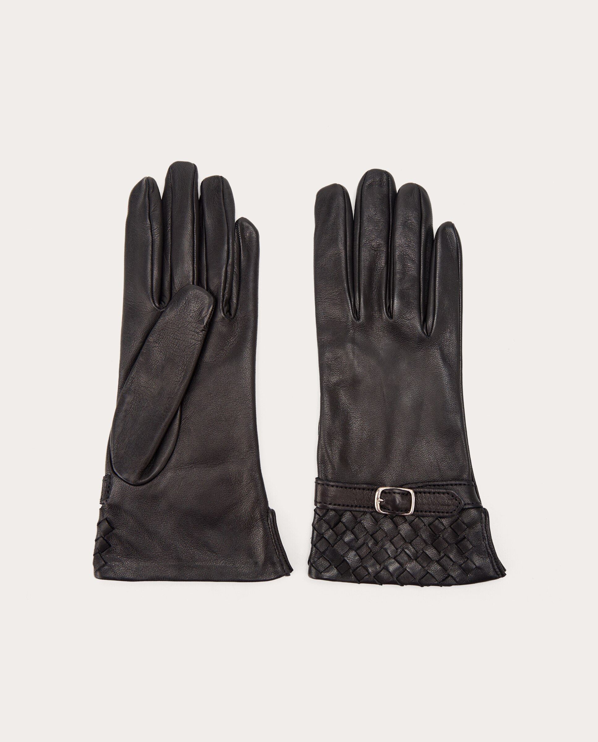 Imagen 0 de Guantes Tanné de piel Negro