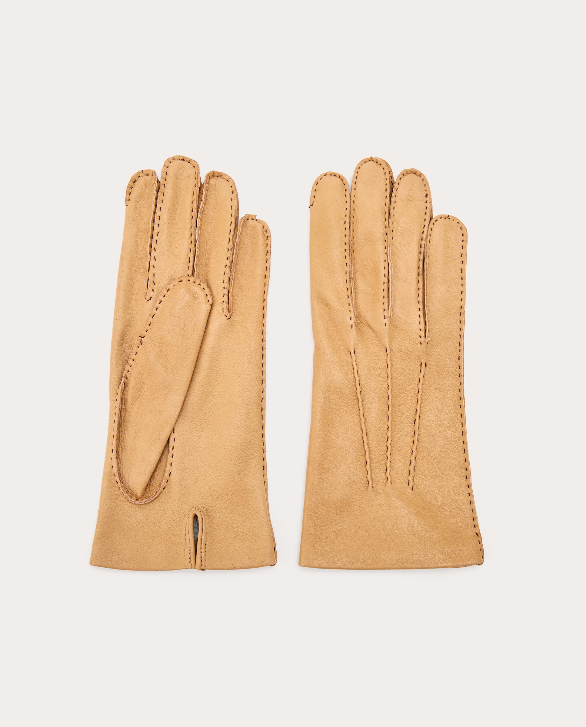 Imagen 0 de Guantes Suecia de piel Camel