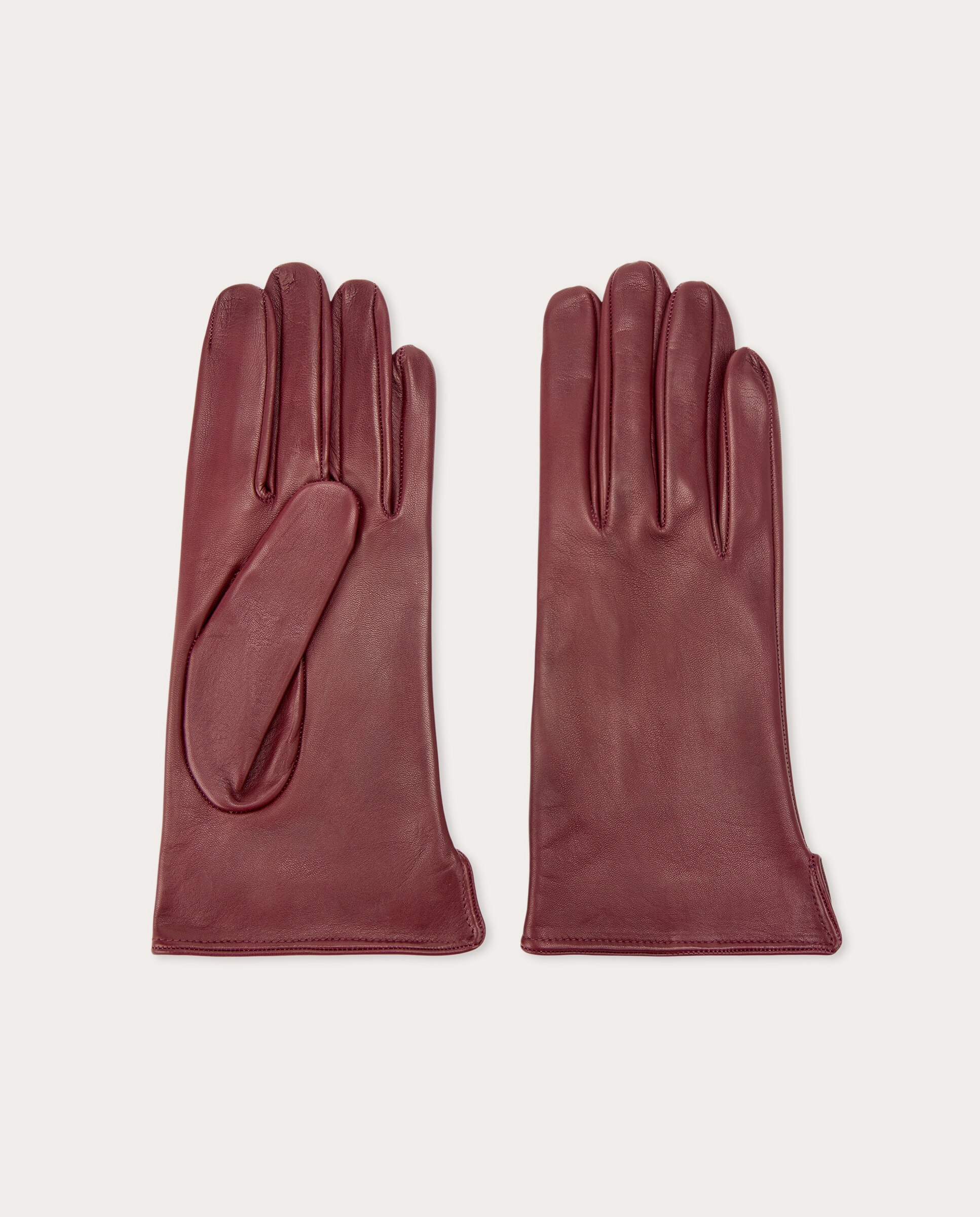 Imagen 0 de Guantes Tanné de piel Burdeos