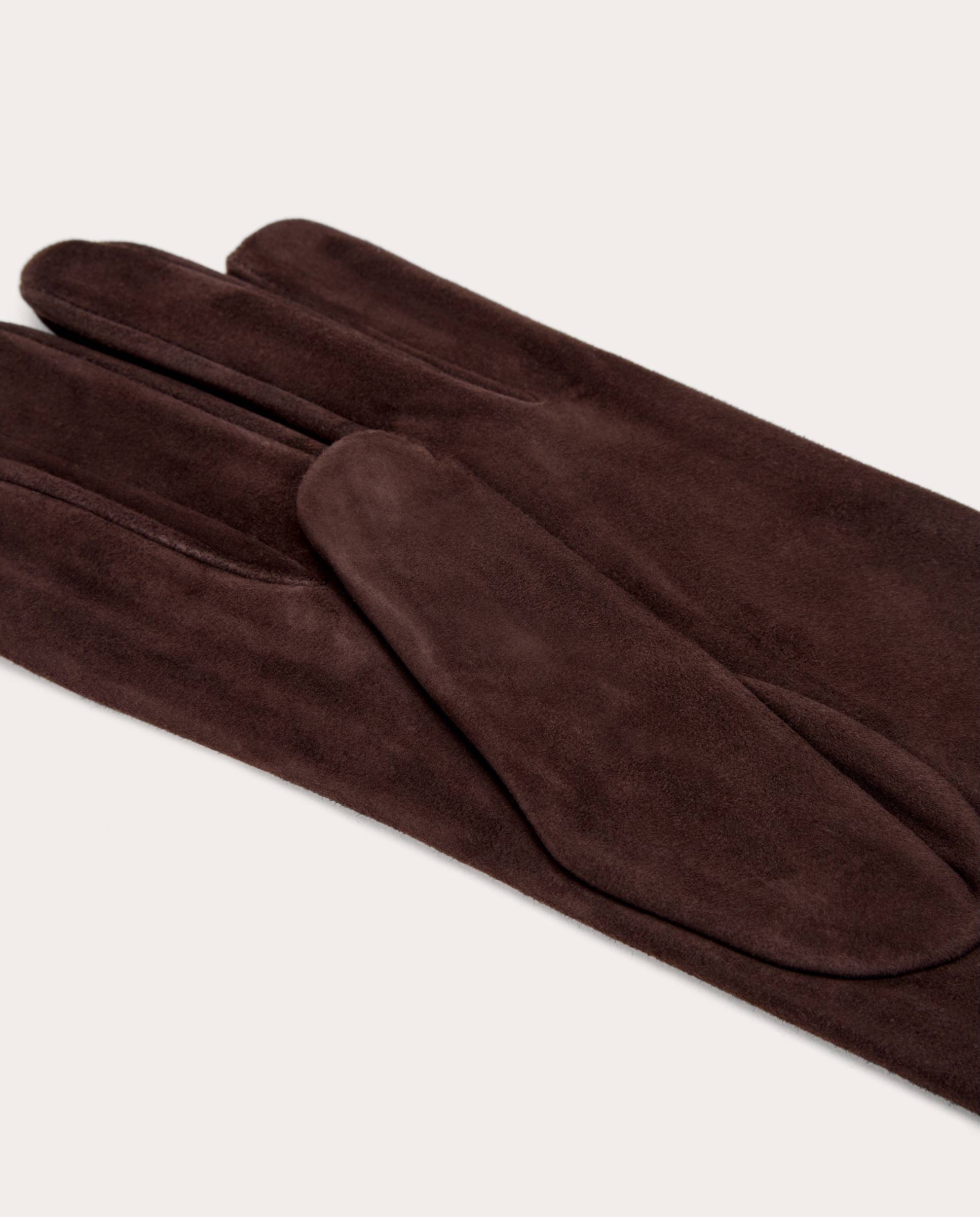Guantes Suecia de piel - Marrón oscuro Marrón oscuro-2