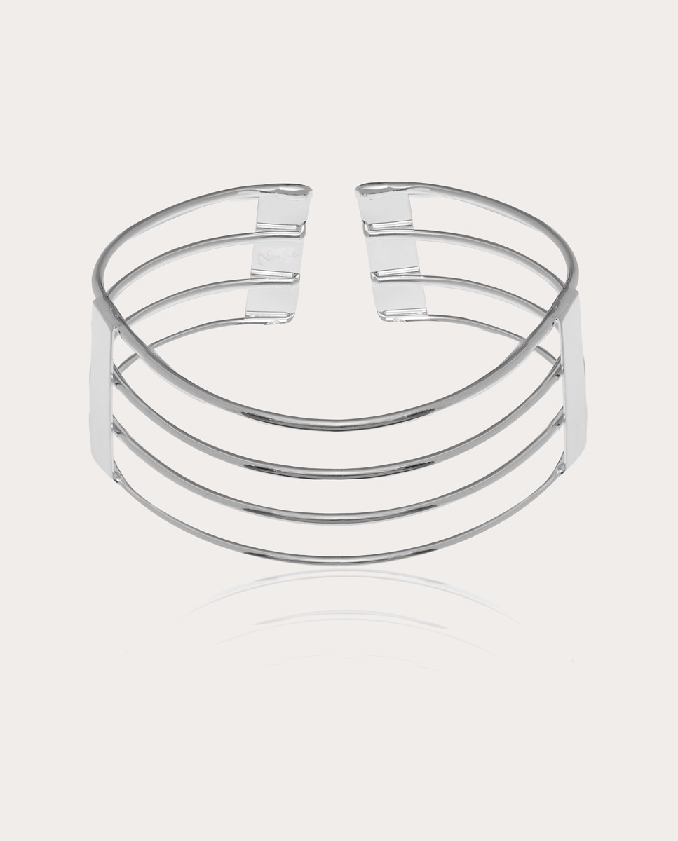 Choker Jirafa - Plata Plata-1