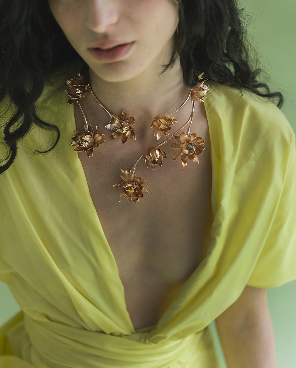 Collar Floración - Amarillo Amarillo-2