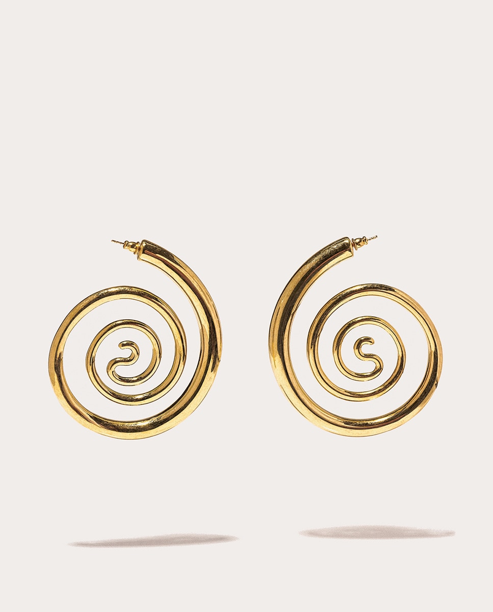 Pendientes Spiral Serpent