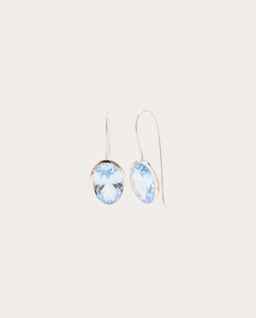 Pendientes Aguamarina