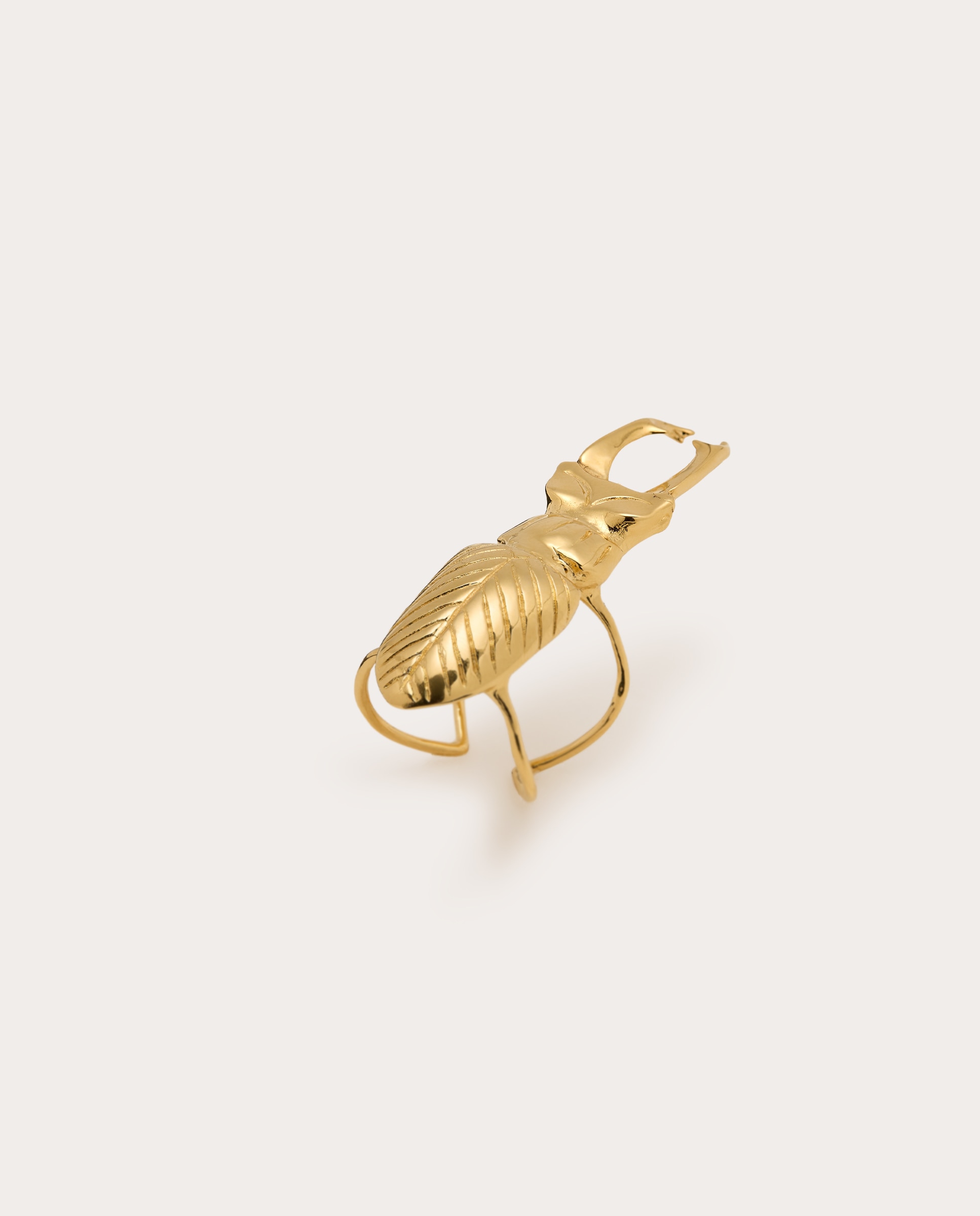 Imagen 0 de Anillo Ciervo Volador Oro