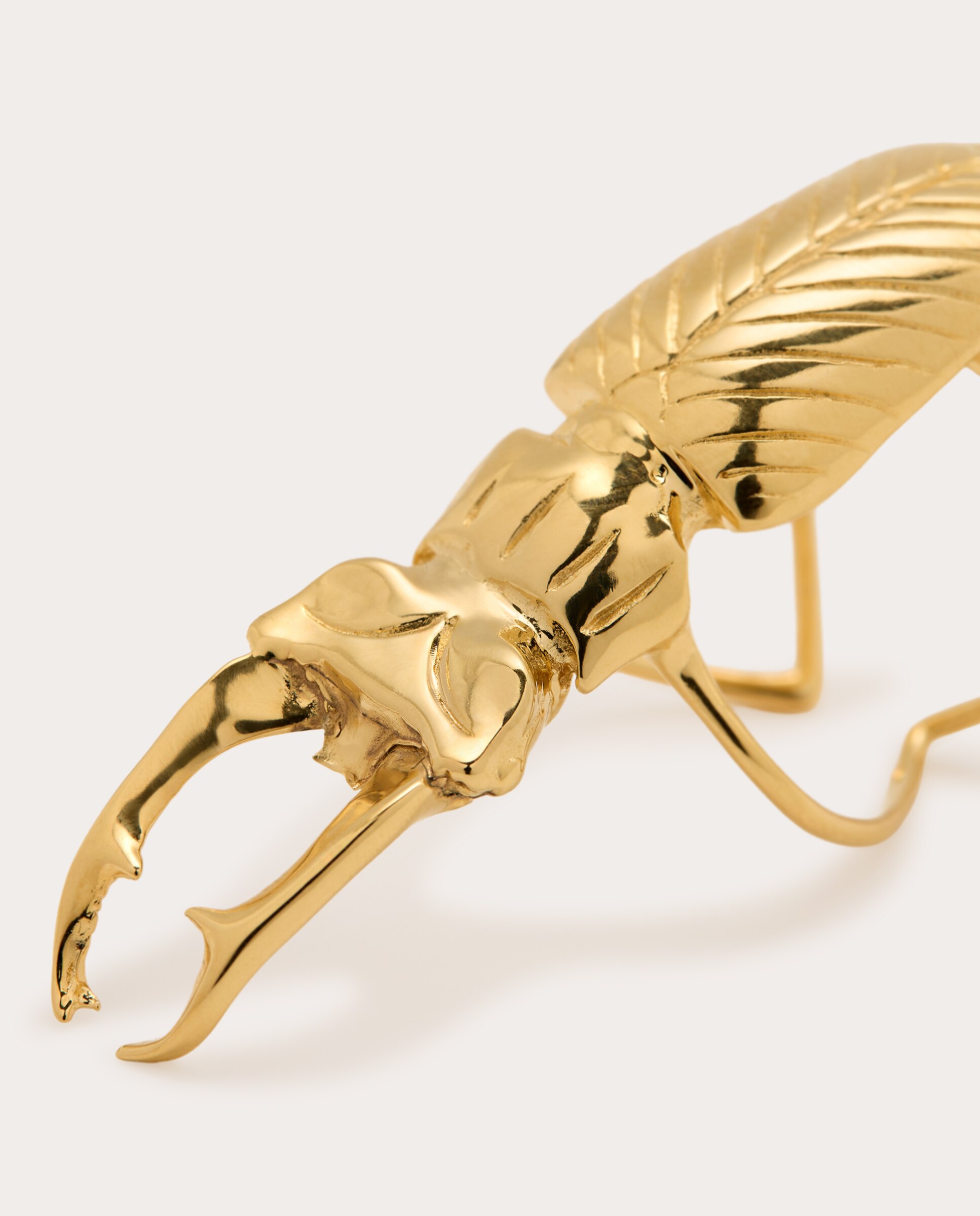 Anillo Ciervo Volador - Oro Oro-2