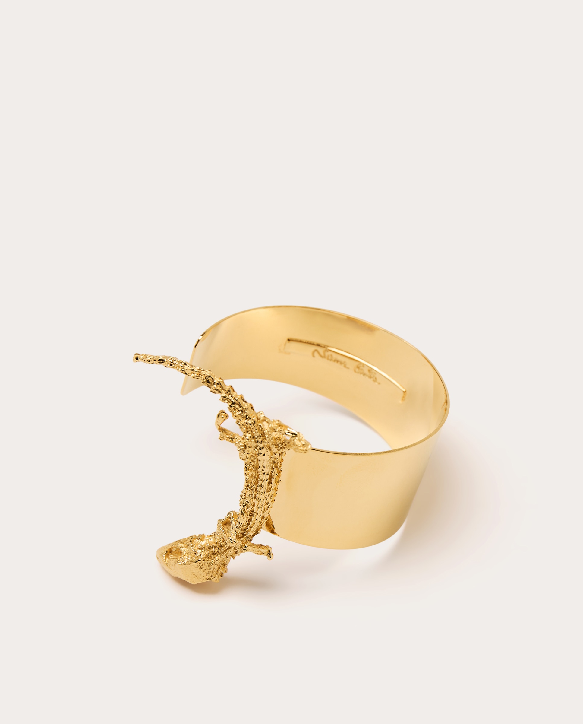Imagen 1 de Brazalete salamandra de inspiración fantástica Oro