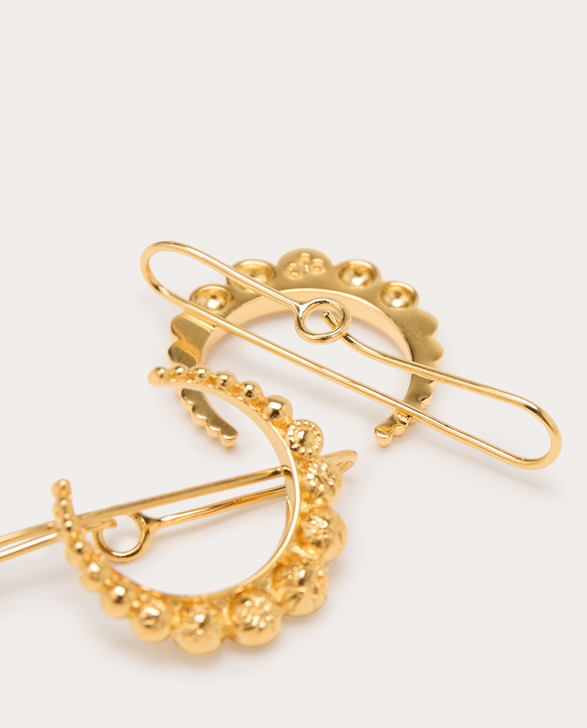 Imagen 2 de Pendientes lunares de inspiración celestial - Oro Oro