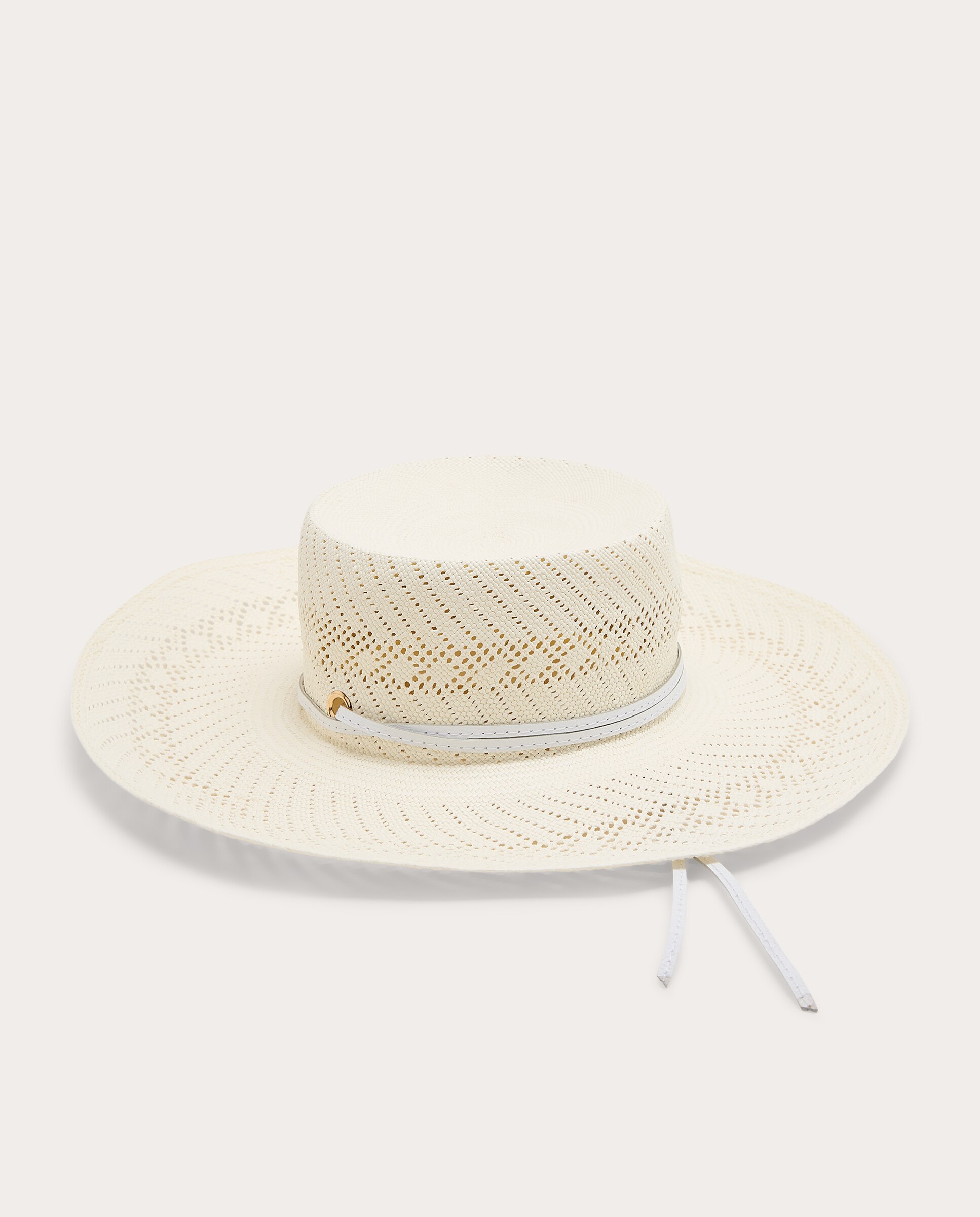 Imagen 0 de Sombrero Open Weave Cordovan Blanco