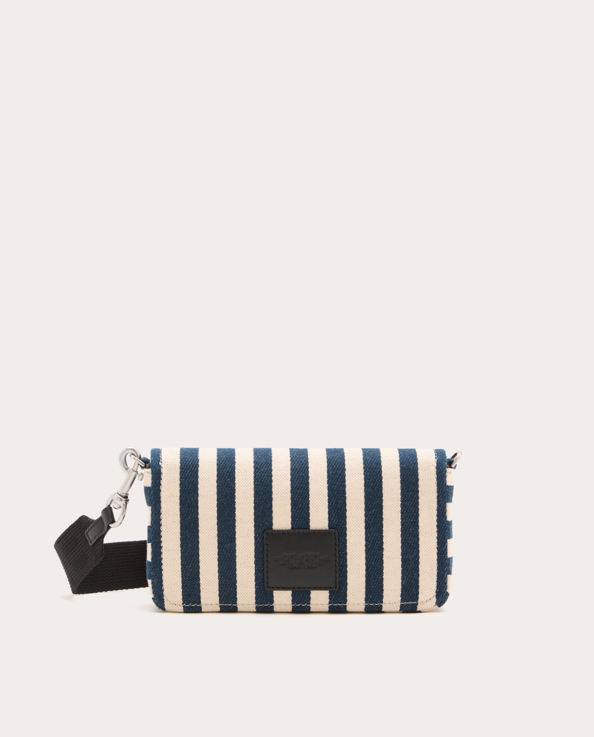 Mala a Tiracolo Mini Bag Stripe Canvas Azul-2