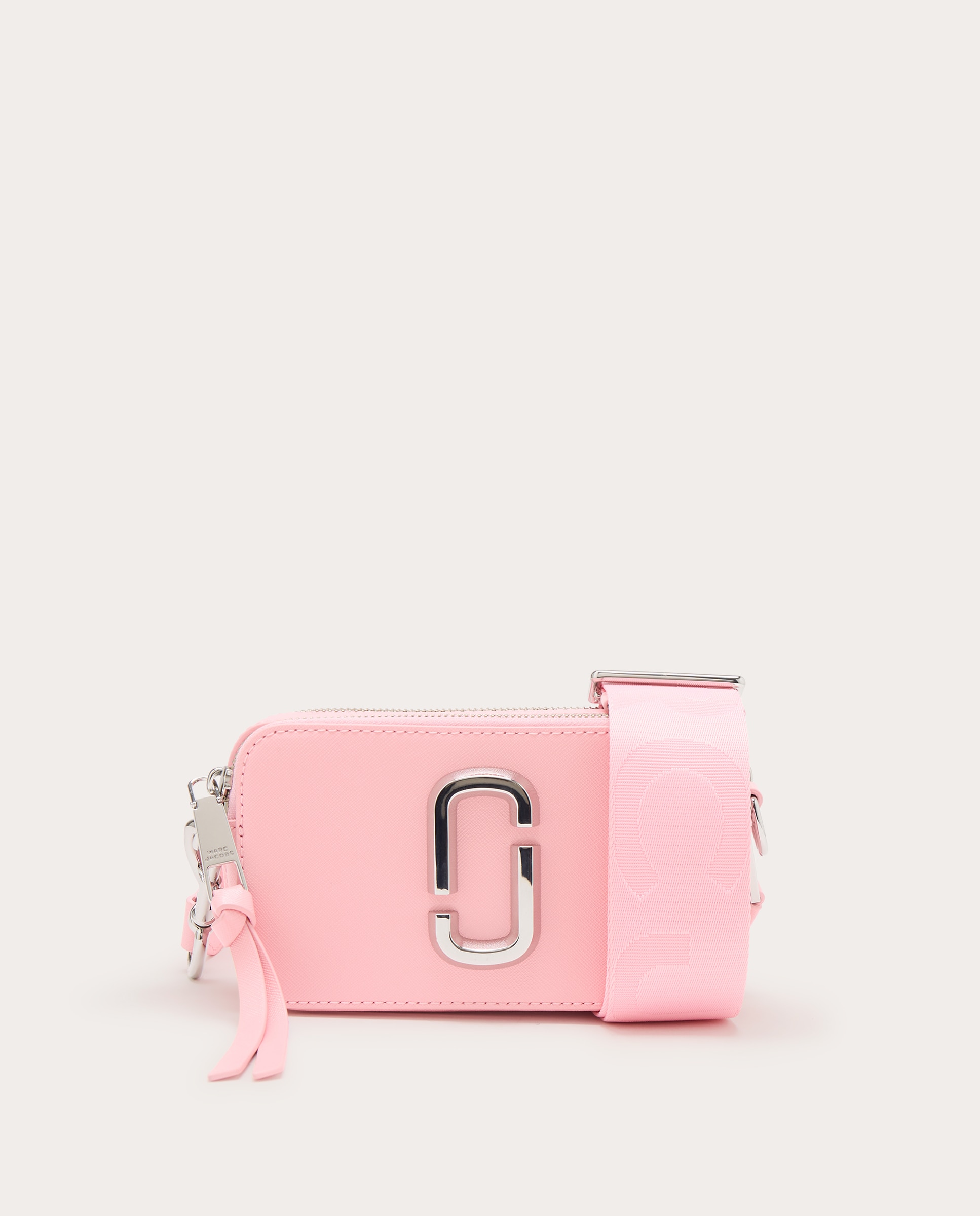 Imagen 1 de Bolso cruzado Snapshot Chain de piel Rosa