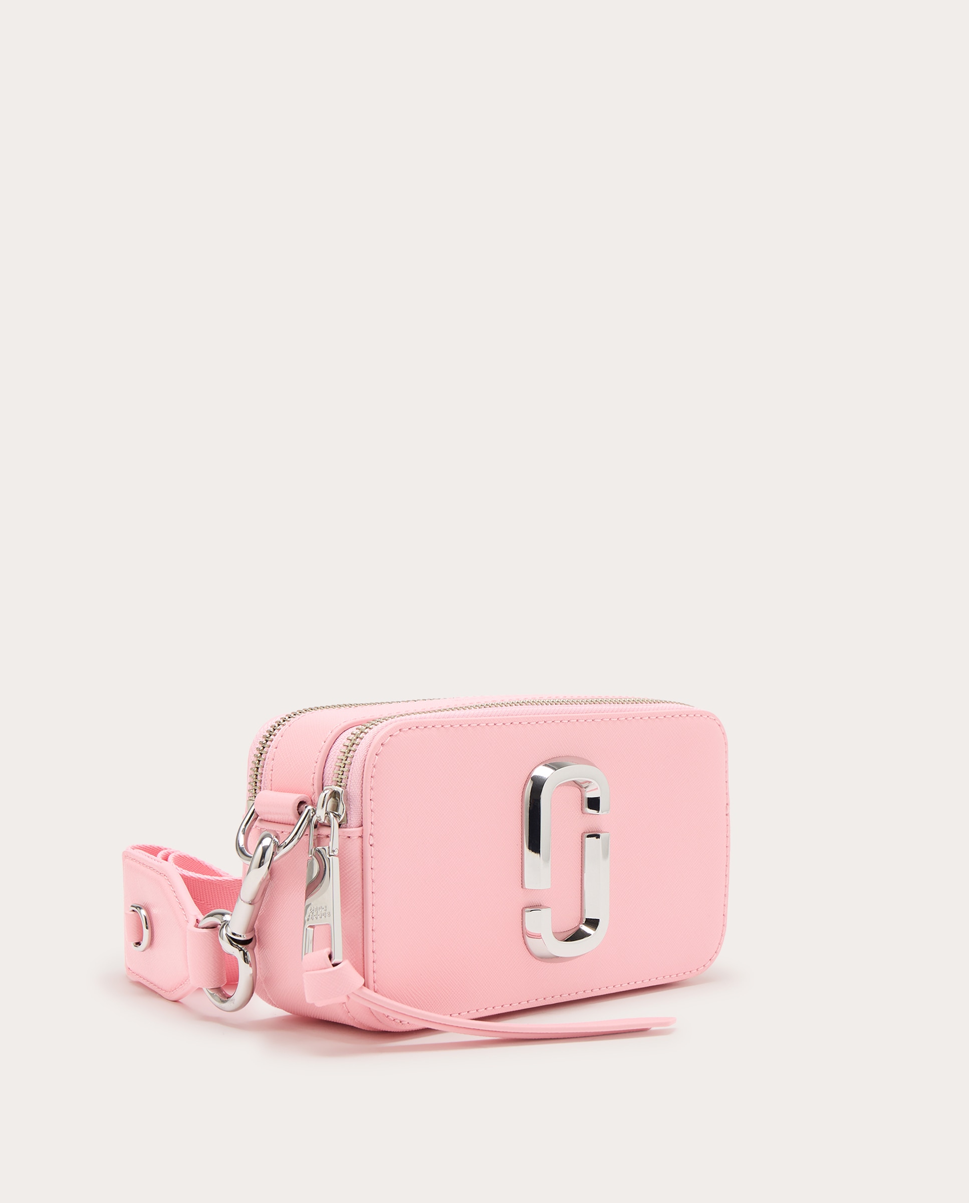 Imagen 3 de Bolso cruzado Snapshot Chain de piel - Rosa Rosa
