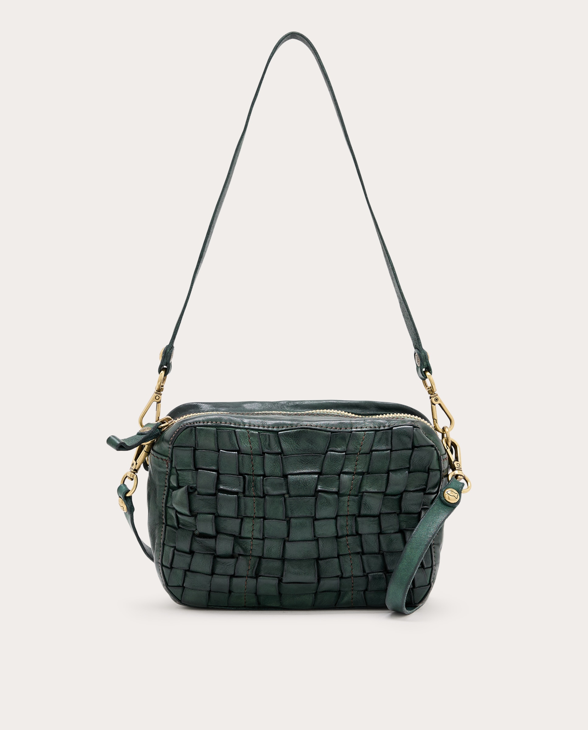 Imagen 1 de Bolso bandolera Edera de piel Verde