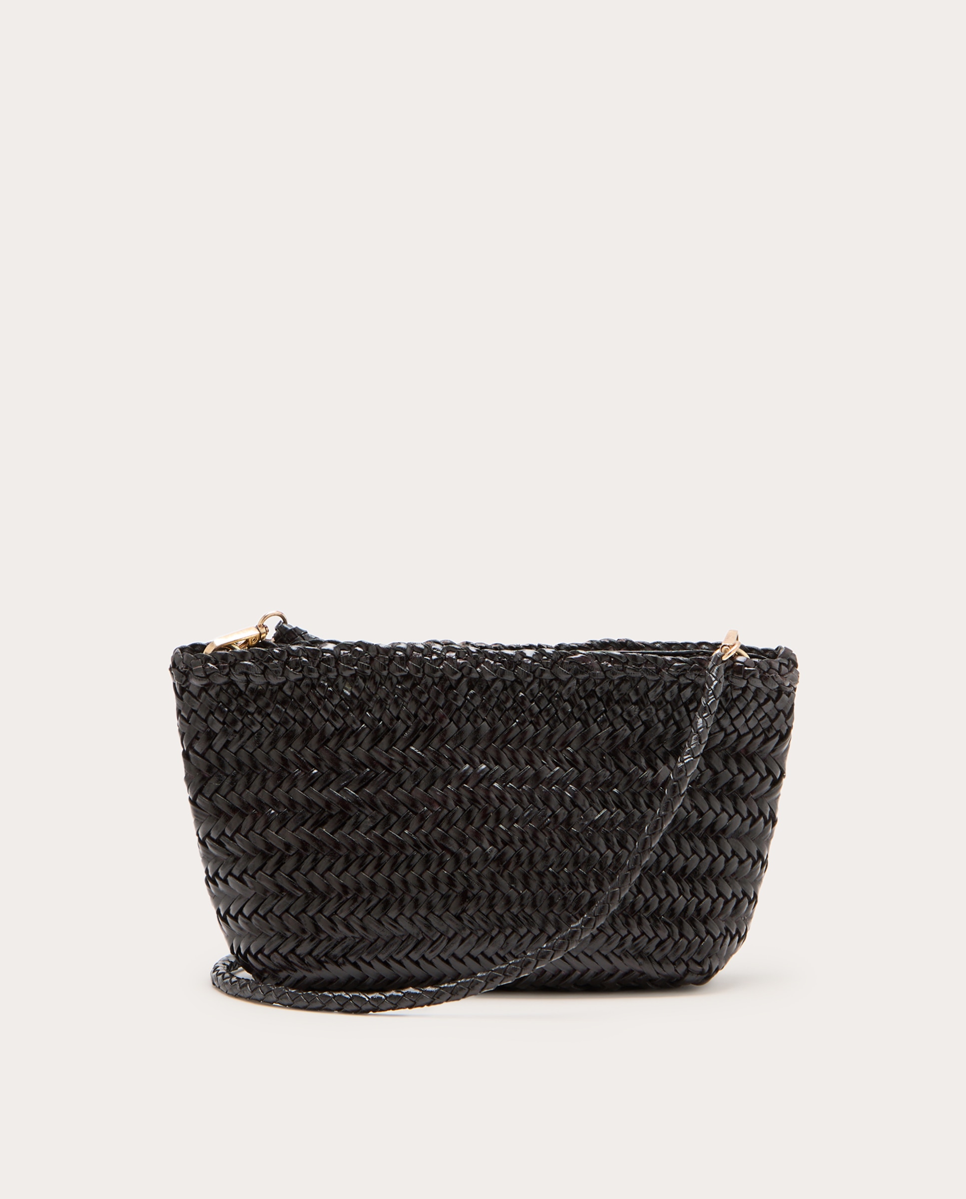 Bolso bandolera Goya de piel - Marrón oscuro Marrón oscuro-1