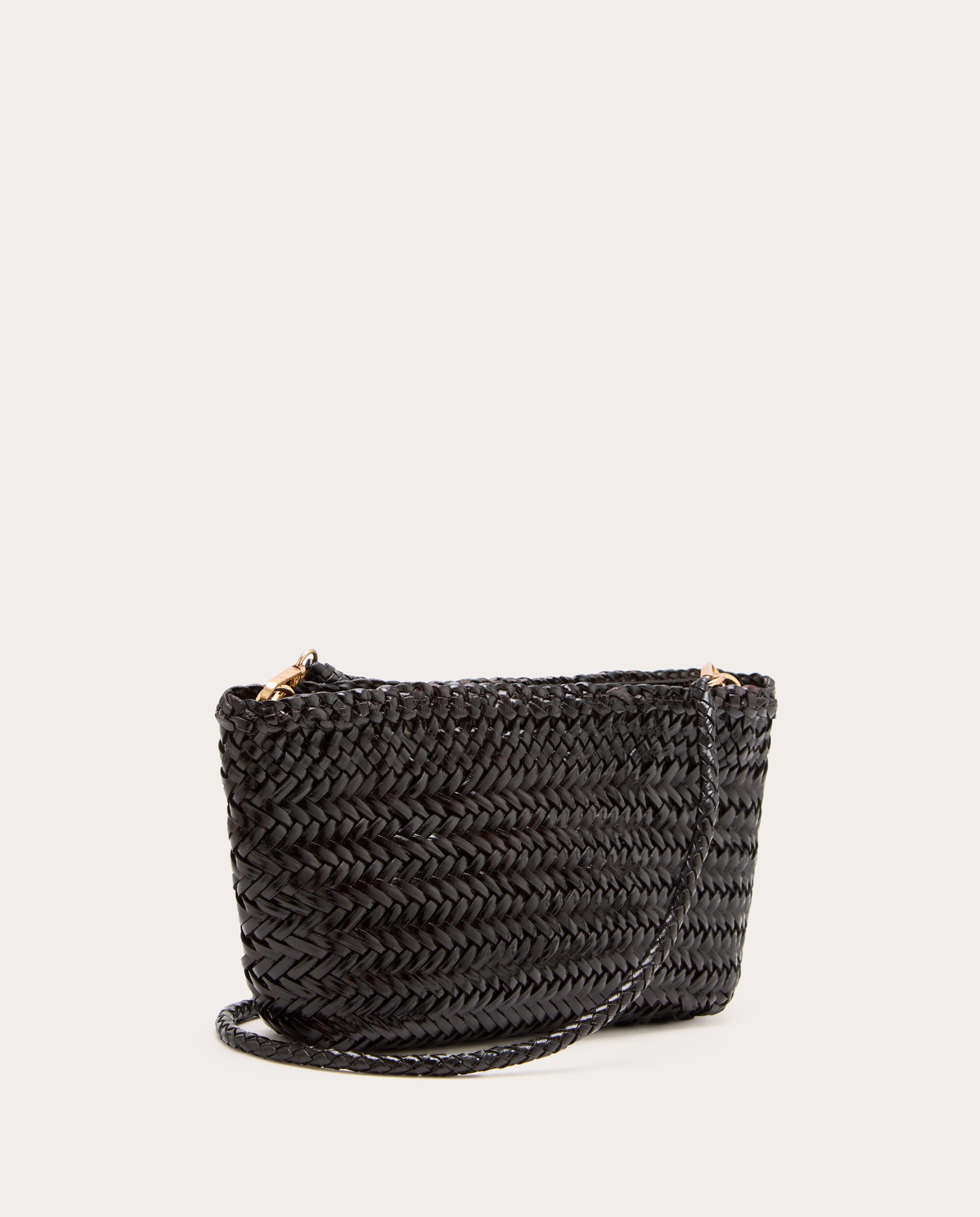Bolso bandolera Goya de piel - Marrón oscuro Marrón oscuro-2