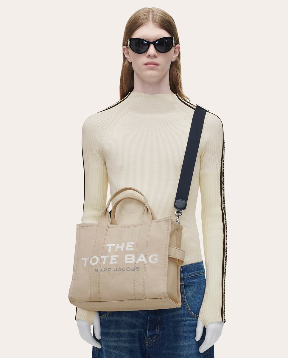 Imagen 5 de Bolso shopping Traveler S de tejido - Beige Beige