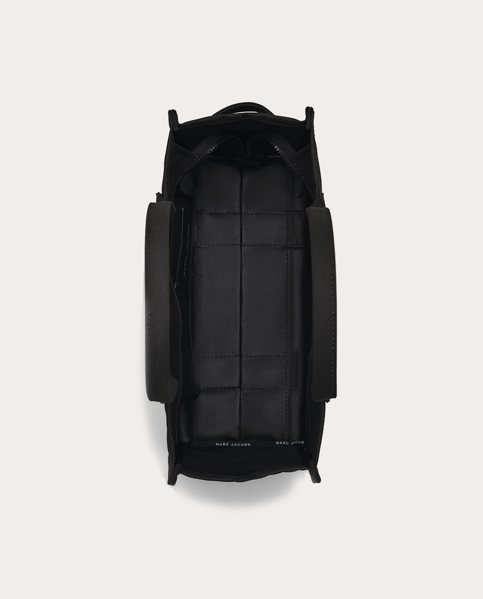 Mala Shopper Large Tipo Tote de Algodão Preto-8