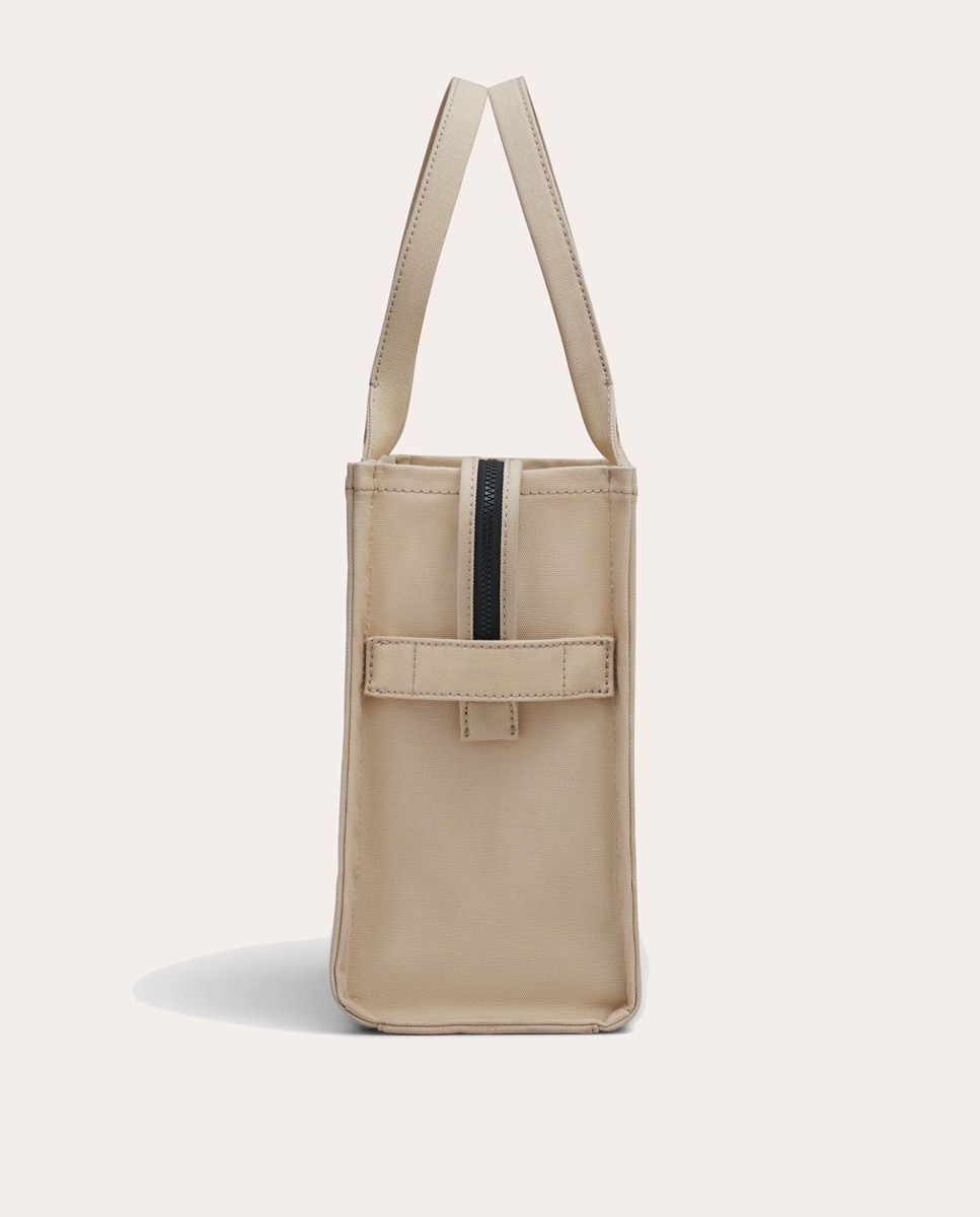 Mala Shopper Large Tipo Tote de Algodão Bege-6