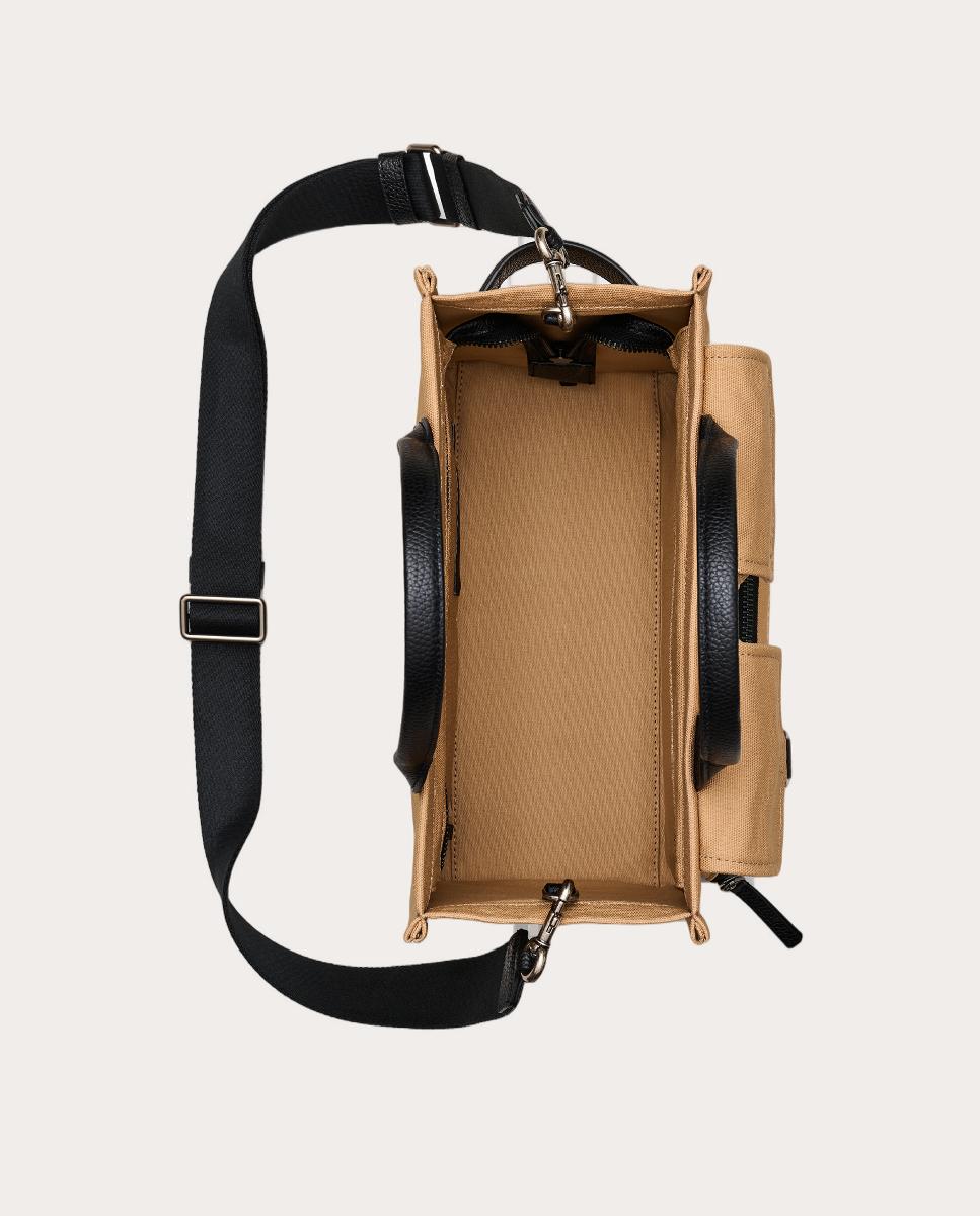 Mala Shopper Tipo Tote Cargo Camel-2