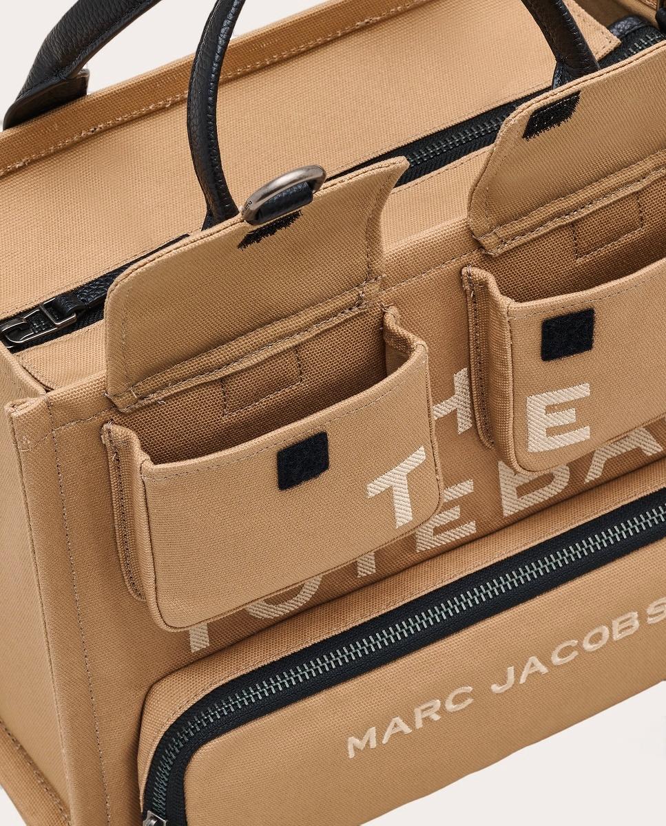 Mala Shopper Tipo Tote Cargo Camel-4