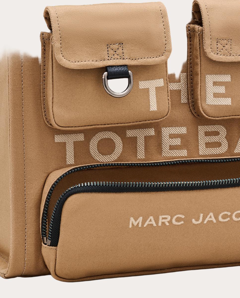 Mala Shopper Tipo Tote Cargo Camel-6