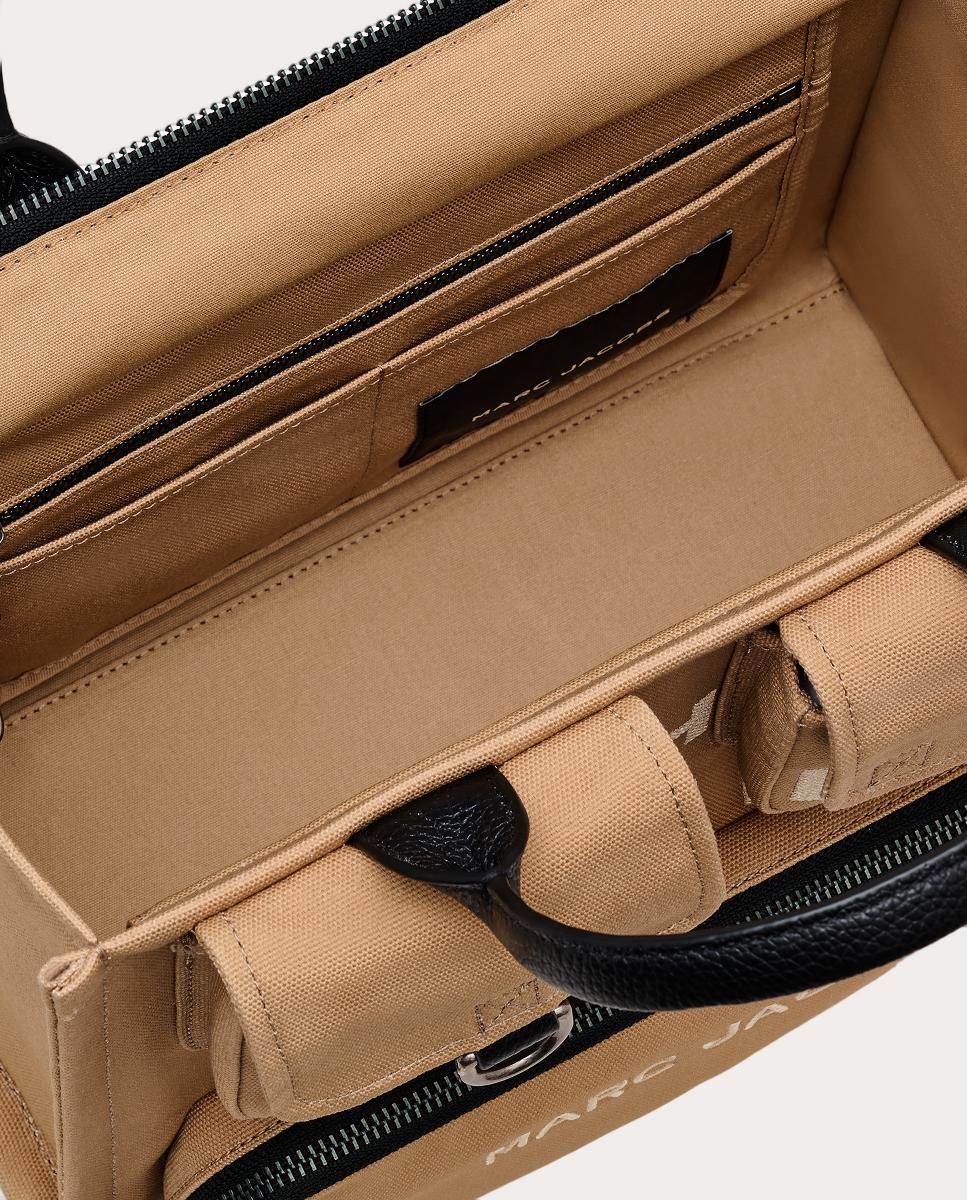 Mala Shopper Tipo Tote Cargo Camel-7